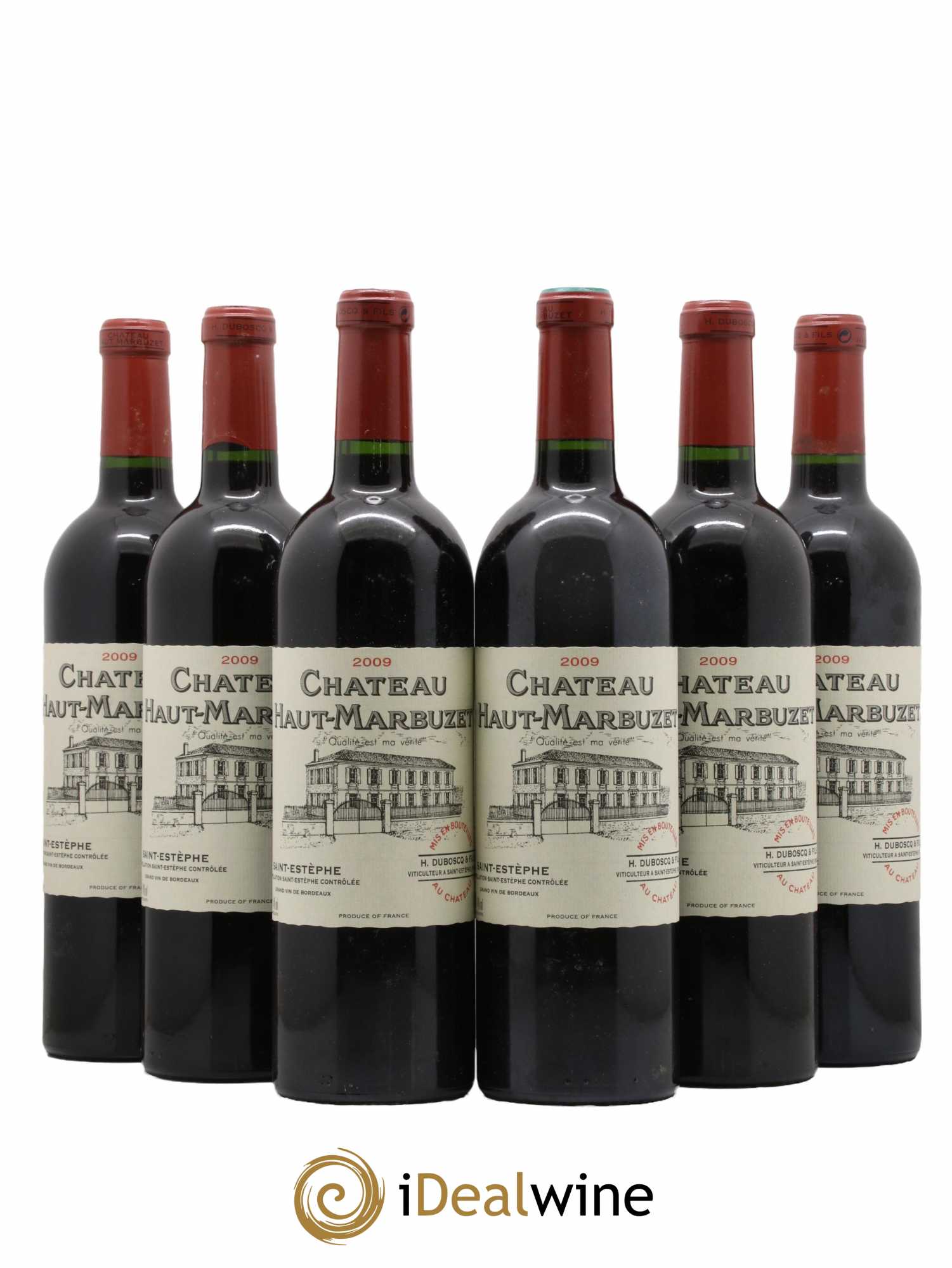 Château Haut Marbuzet 2009 - Lot de 6 bouteilles - 0