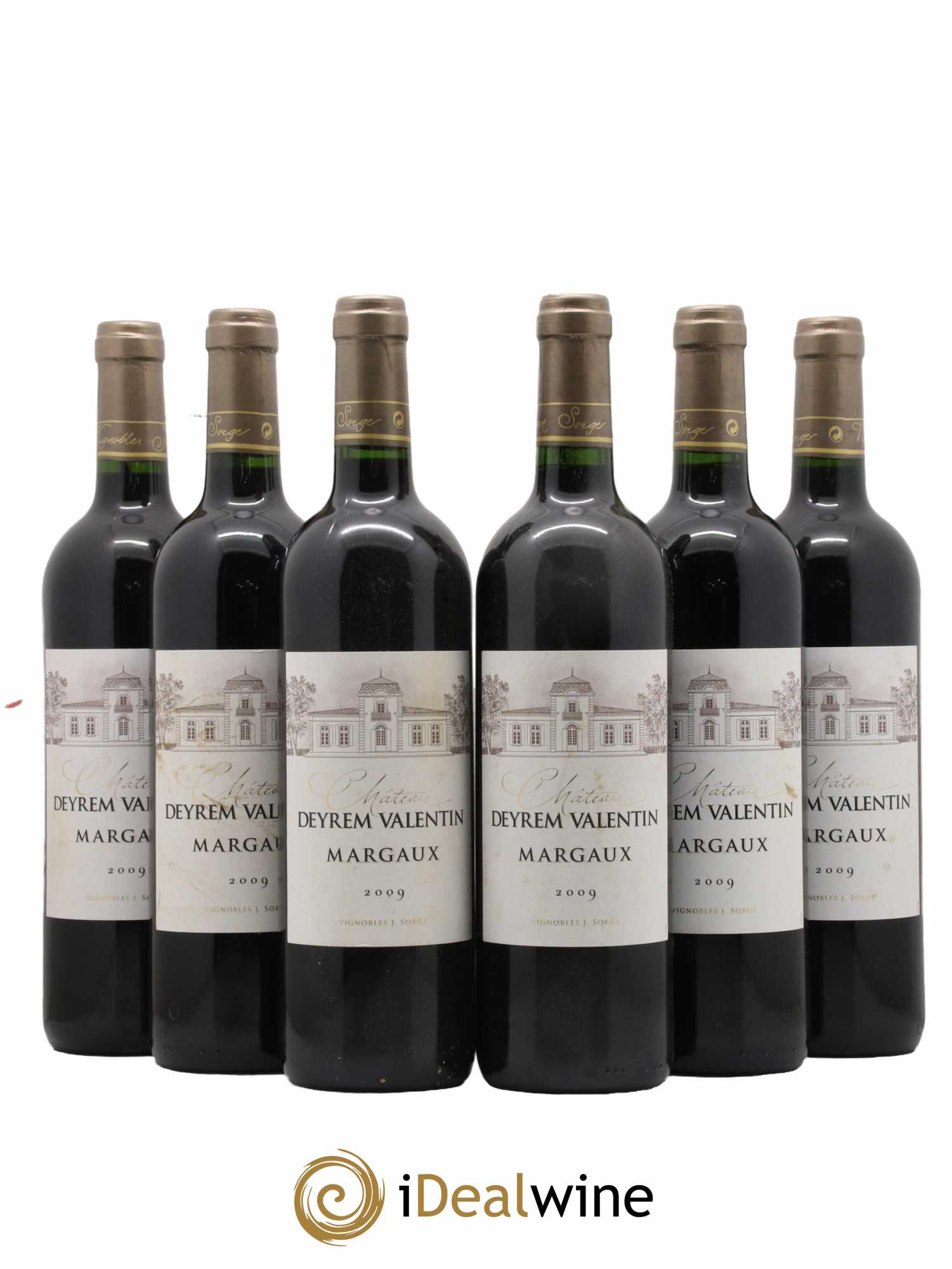 Château Deyrem Valentin Cru Bourgeois 2009 - Lot de 6 bouteilles - 0