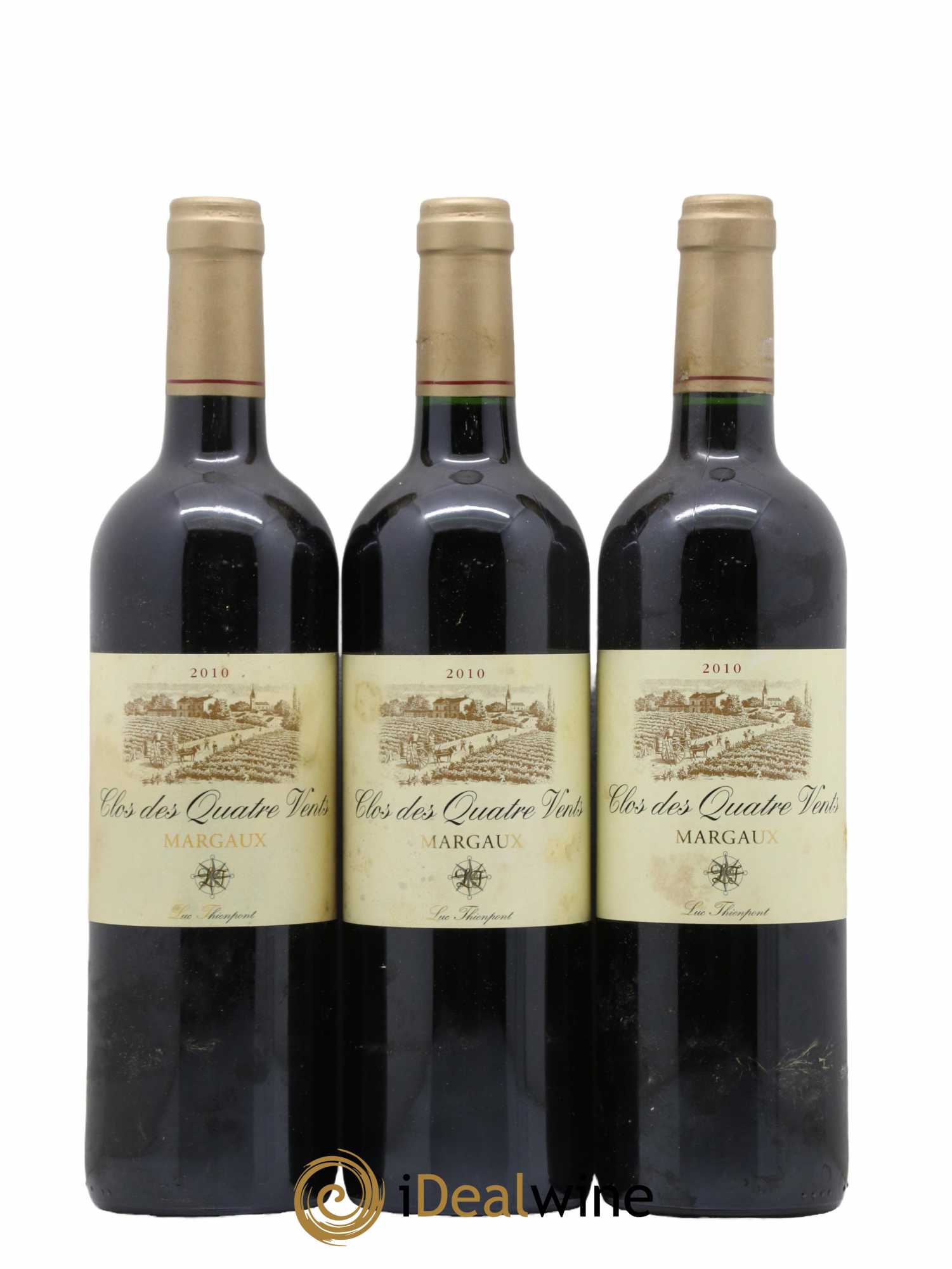 Clos des Quatre Vents 2010 - Lot de 3 bouteilles - 0