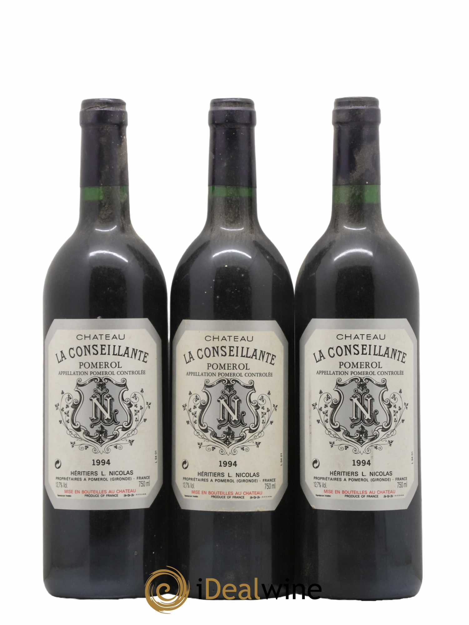 Château la Conseillante 1994 - Lot de 3 bouteilles - 0
