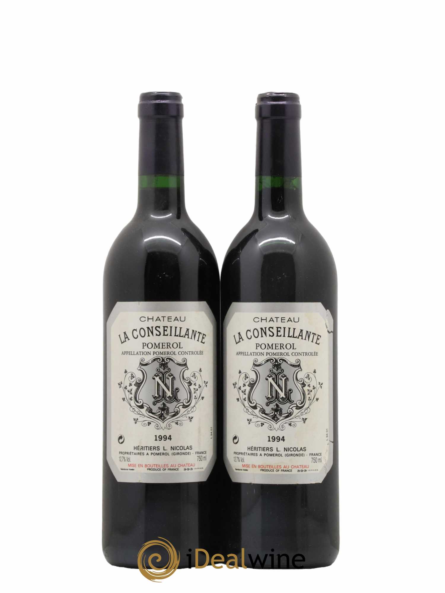 Château la Conseillante 1994 - Lot de 2 bouteilles - 0