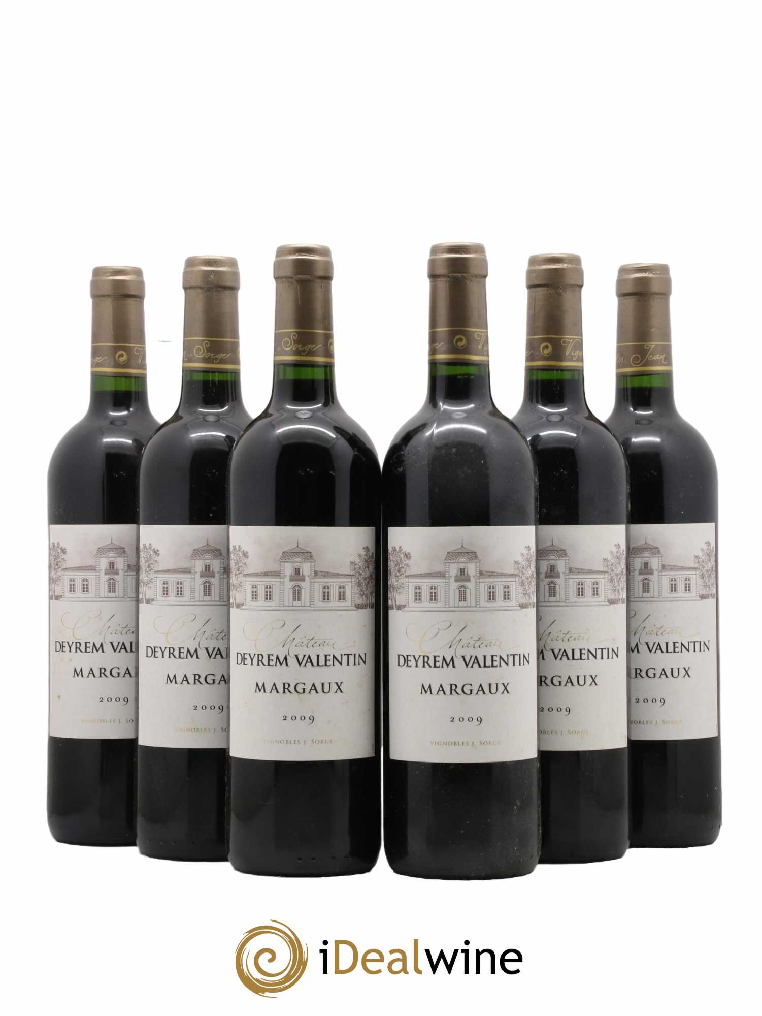 Château Deyrem Valentin Cru Bourgeois 2009 - Lot de 6 bouteilles - 0