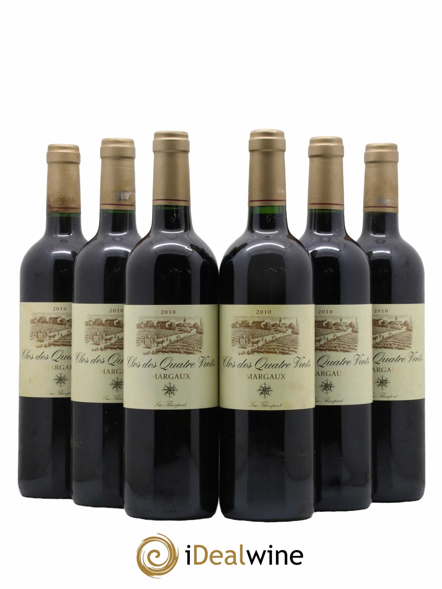 Clos des Quatre Vents 2010 - Posten von 6 Flaschen - 0