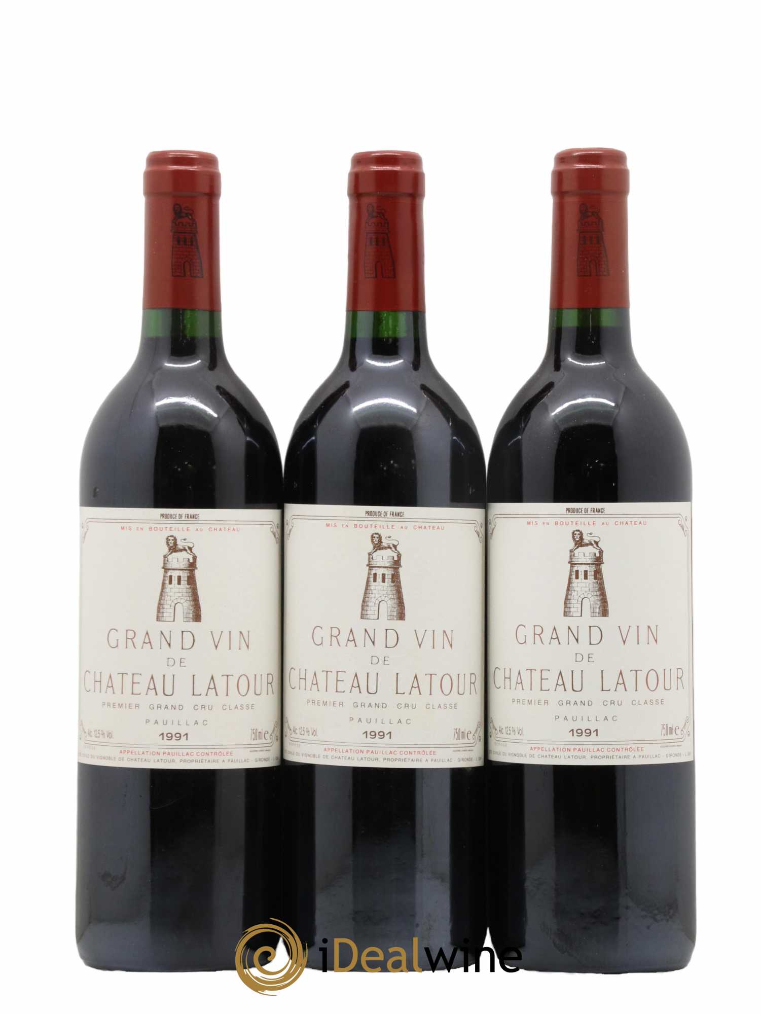 Château Latour 1er Grand Cru Classé 1991 - Lot de 6 bouteilles - 2