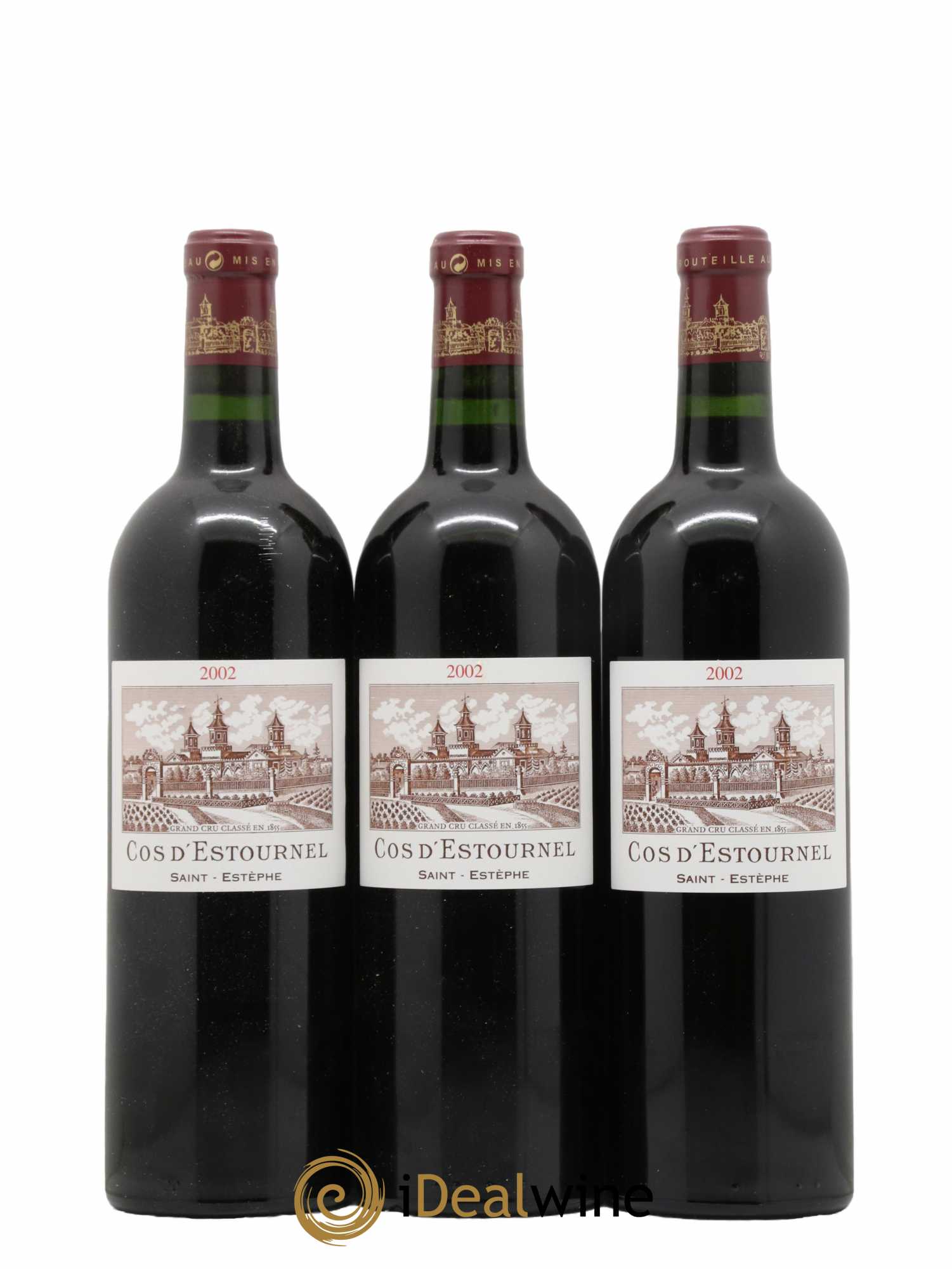 Cos d'Estournel 2ème Grand Cru Classé 2002 - Lot de 12 bouteilles - 2