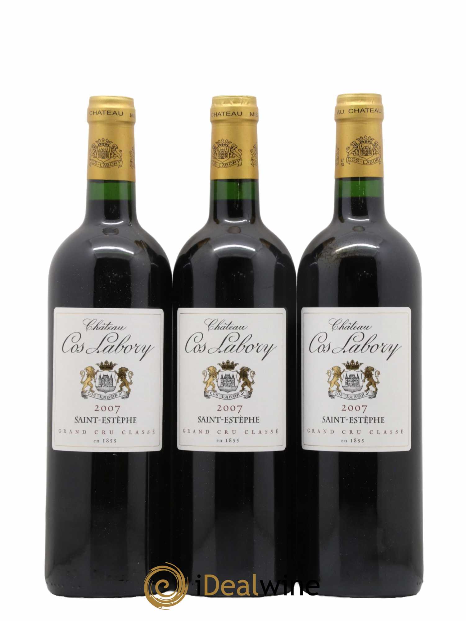Château Cos Labory 5ème Grand Cru Classé 2007 - Lot de 12 bouteilles - 1