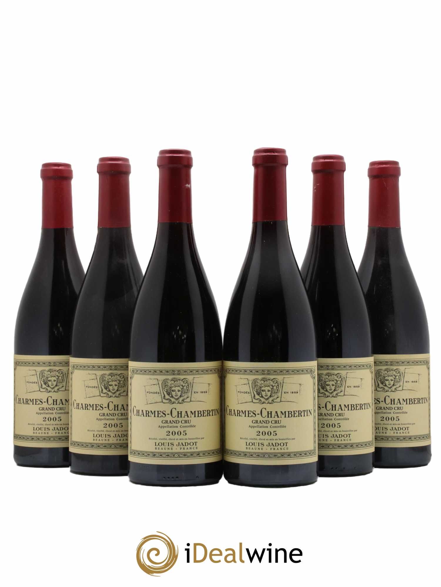 Charmes-Chambertin Grand Cru Maison Louis Jadot 2005 - Lot de 6 bouteilles - 0