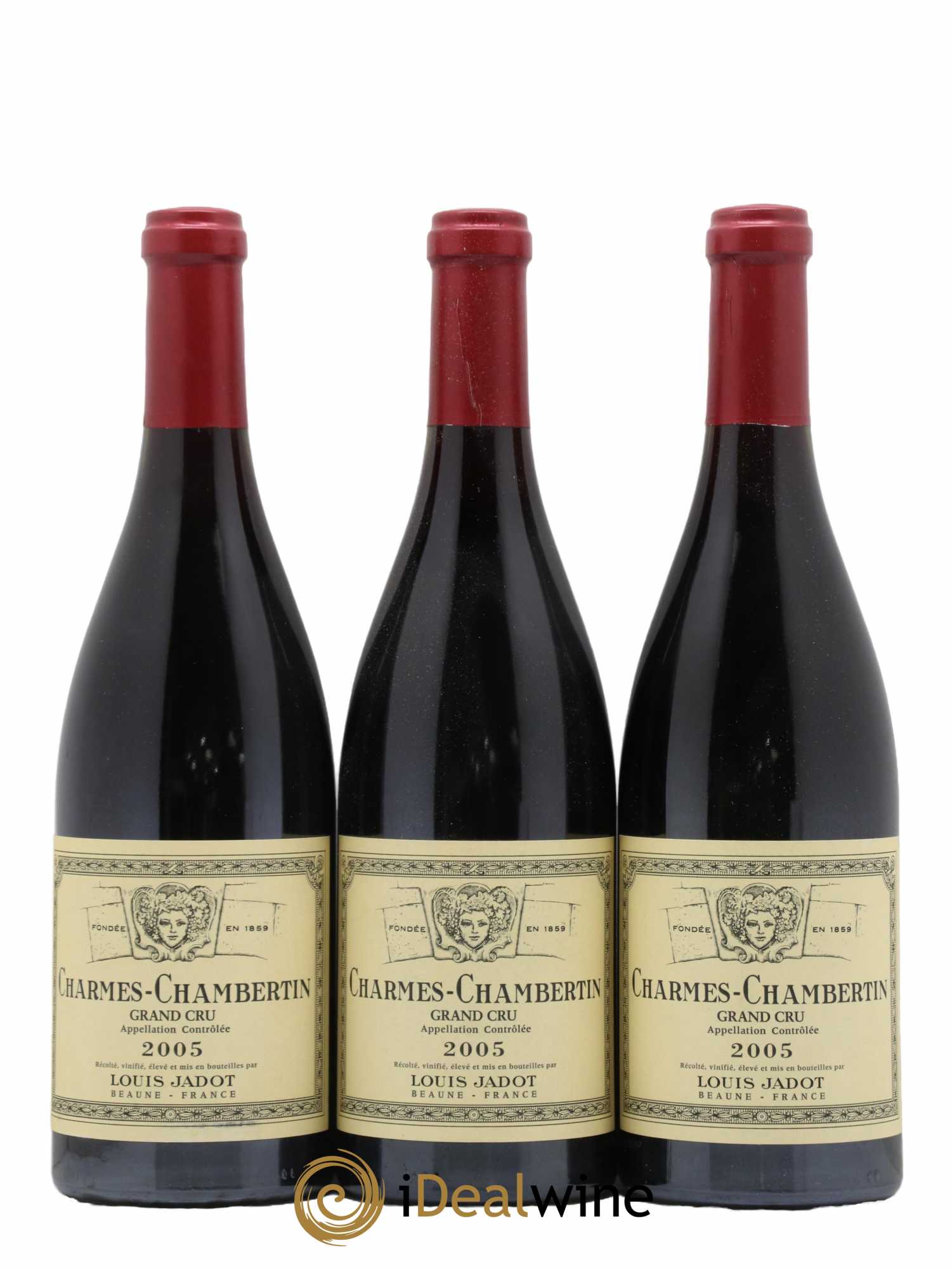 Charmes-Chambertin Grand Cru Maison Louis Jadot 2005 - Lot de 6 bouteilles - 1