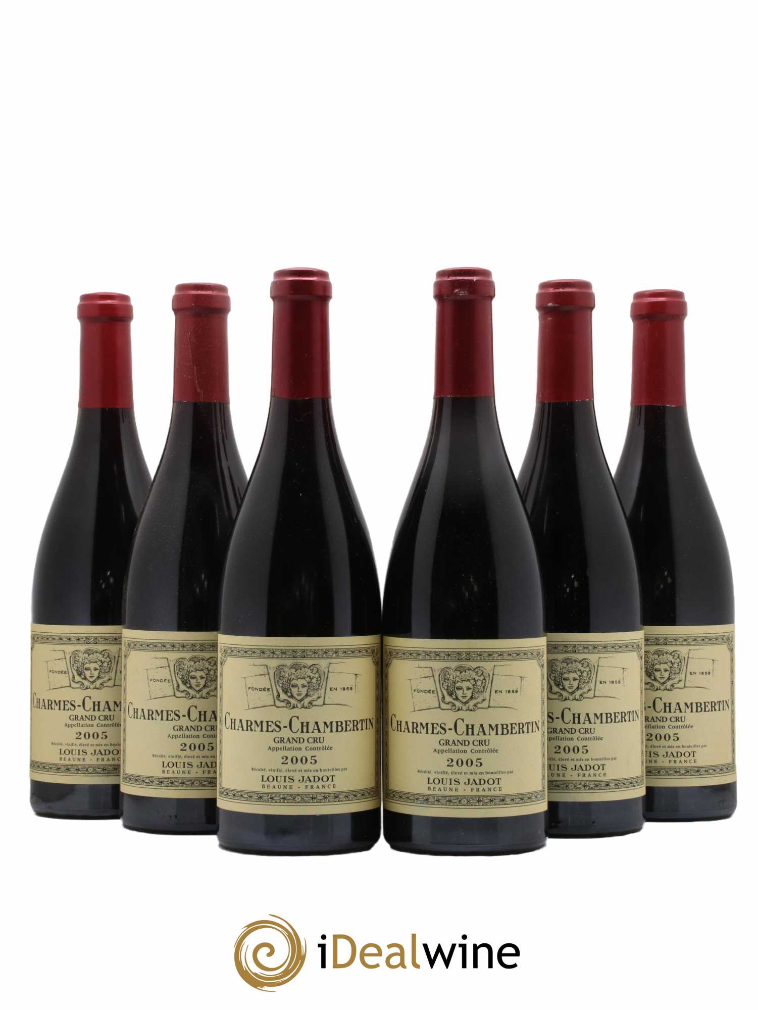 Charmes-Chambertin Grand Cru Maison Louis Jadot 2005 - Lot de 6 bouteilles - 0