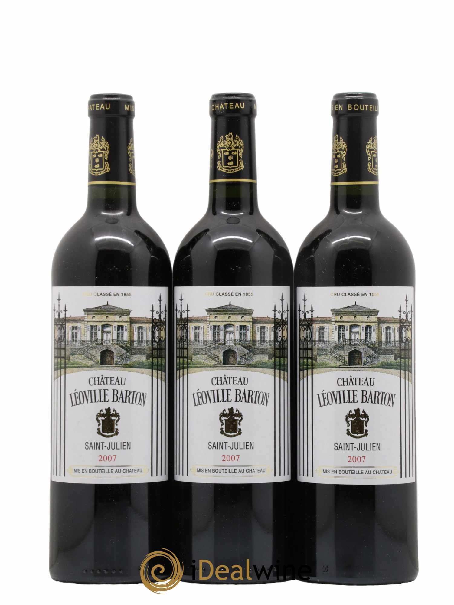 Château Léoville Barton 2ème Grand Cru Classé 2007 - Lot de 12 bouteilles - 2
