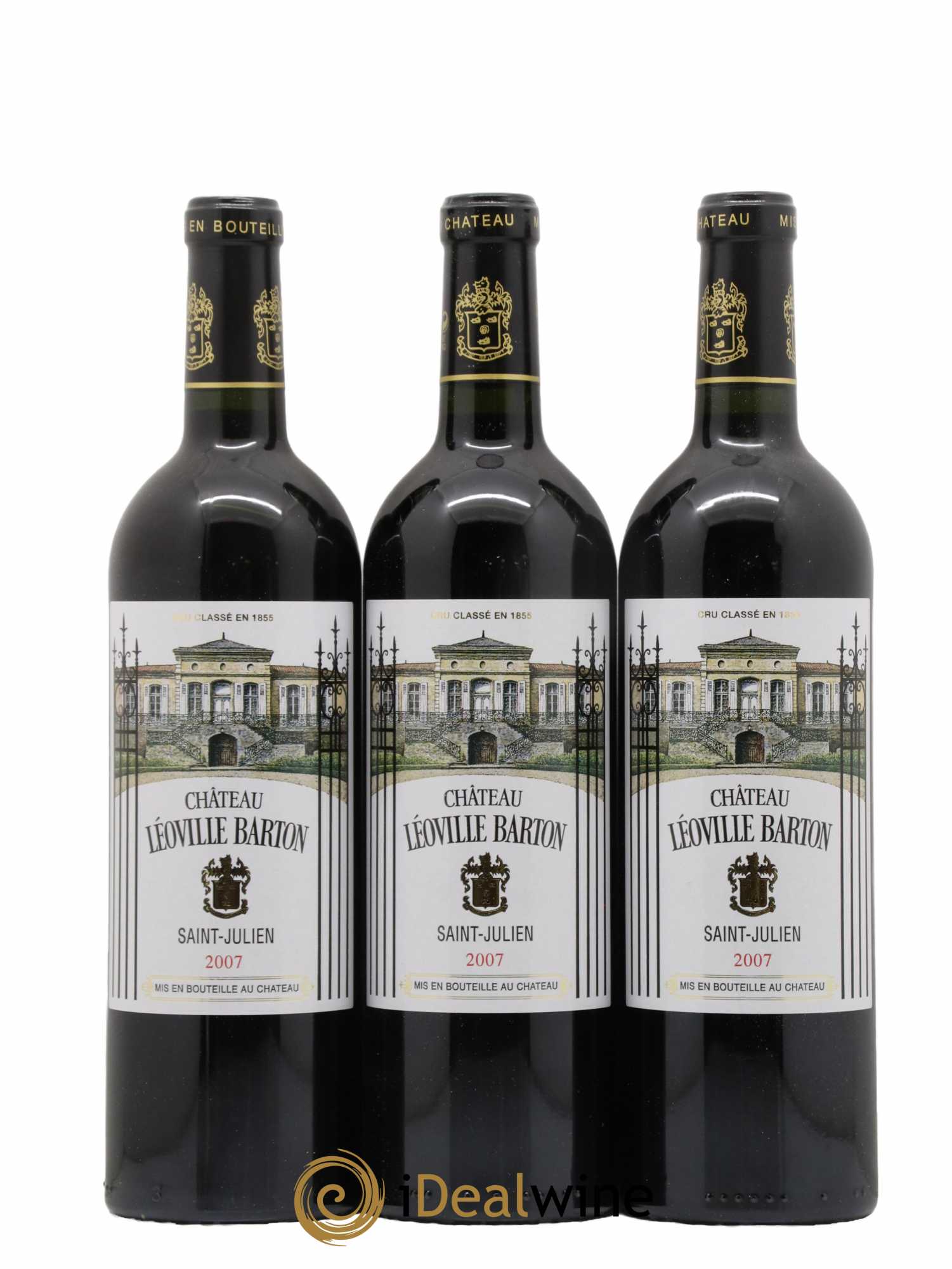 Château Léoville Barton 2ème Grand Cru Classé 2007 - Lot de 12 bouteilles - 3