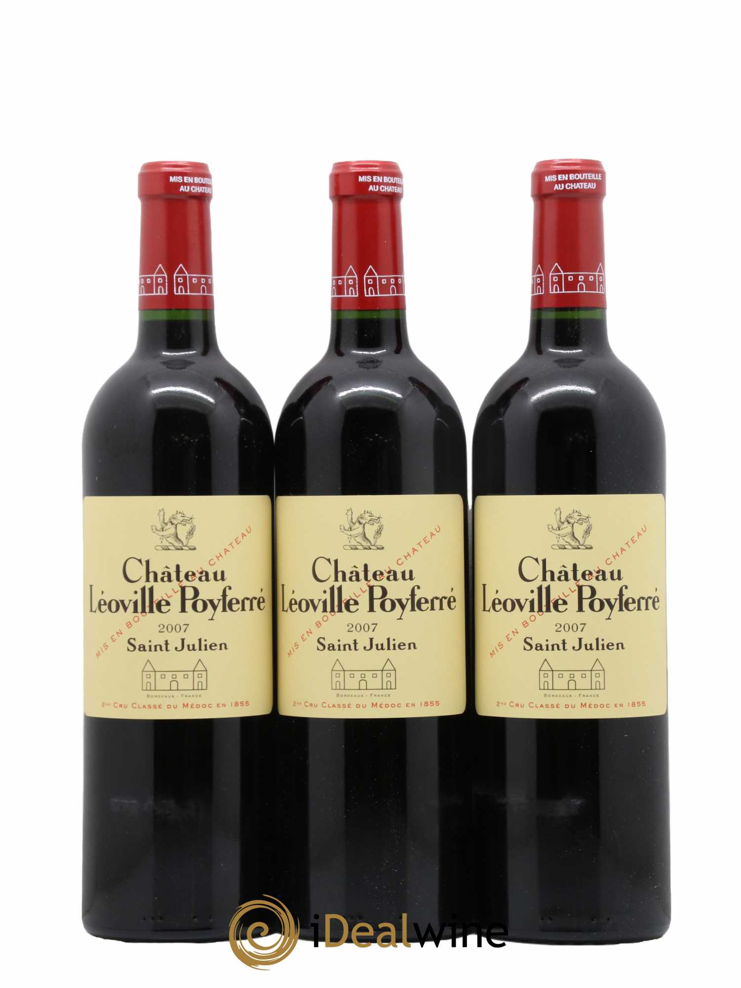 Château Léoville Poyferré 2ème Grand Cru Classé 2007 - Lot de 12 bouteilles - 4