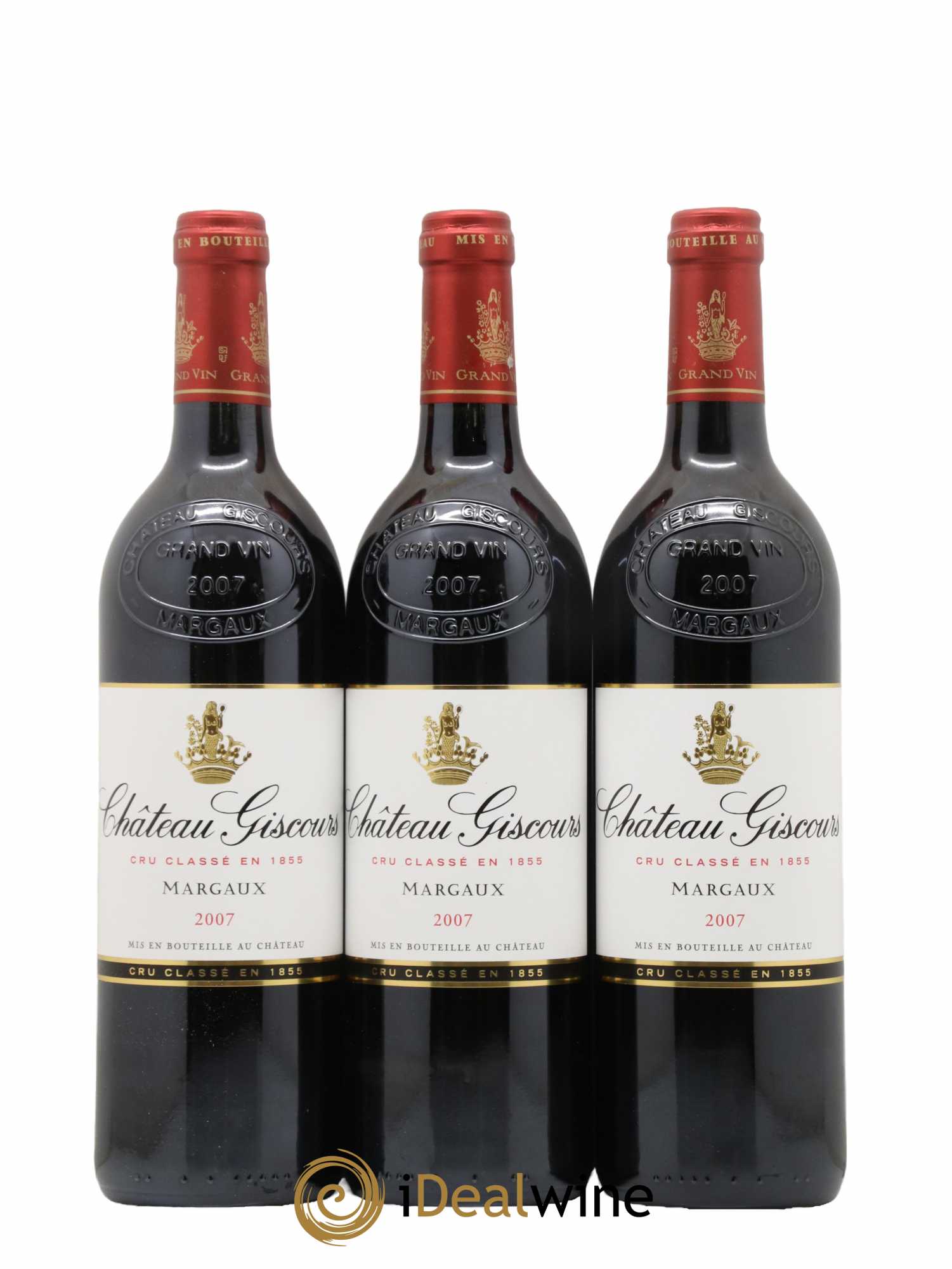 Château Giscours 3ème Grand Cru Classé 2007 - Lot de 12 bouteilles - 3