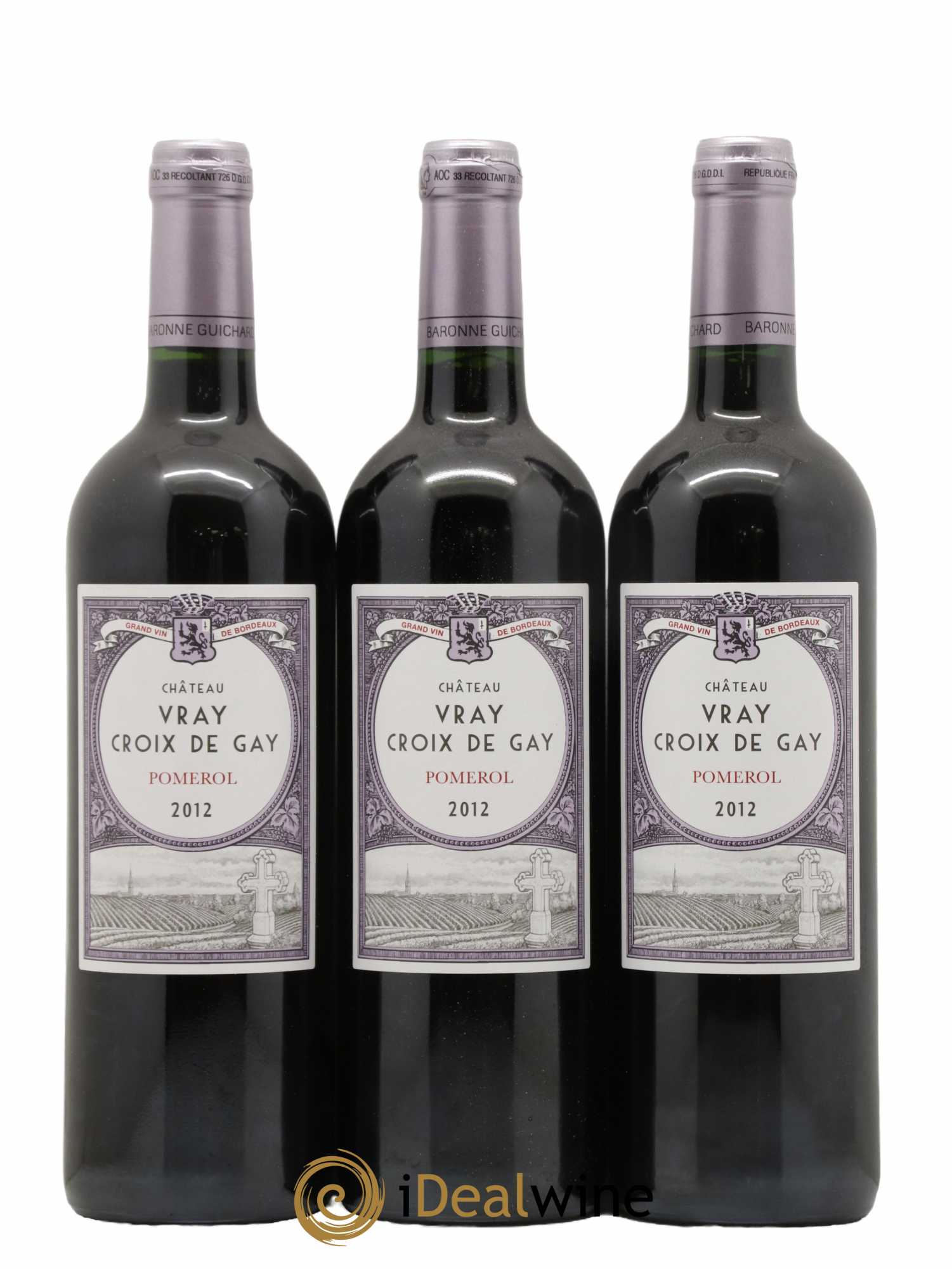 Château Vray Croix de Gay 2012 - Lot de 12 bouteilles - 2