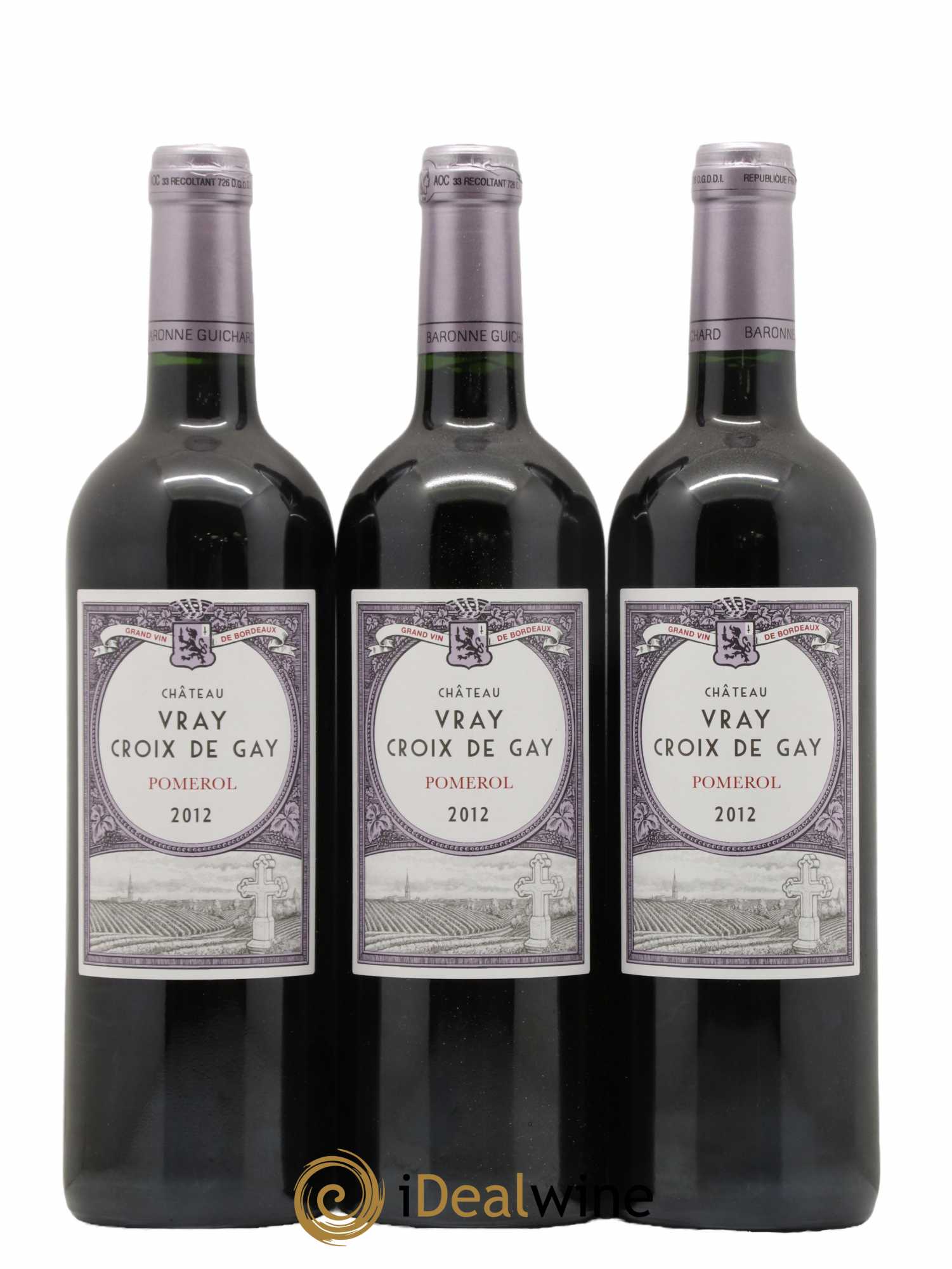Château Vray Croix de Gay 2012 - Lot de 12 bouteilles - 3