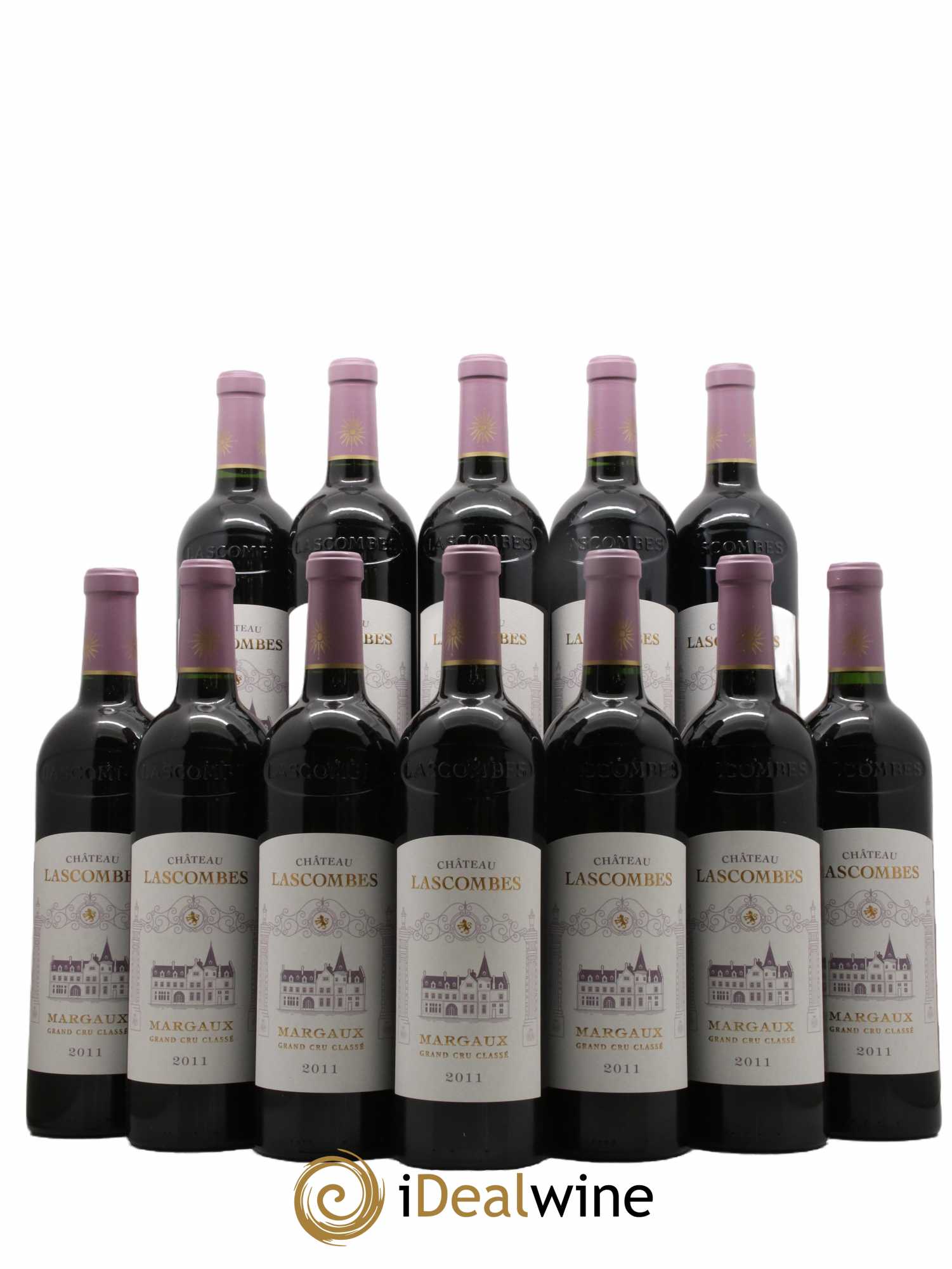 Château Lascombes 2ème Grand Cru Classé 2011 - Lot de 12 bouteilles - 0