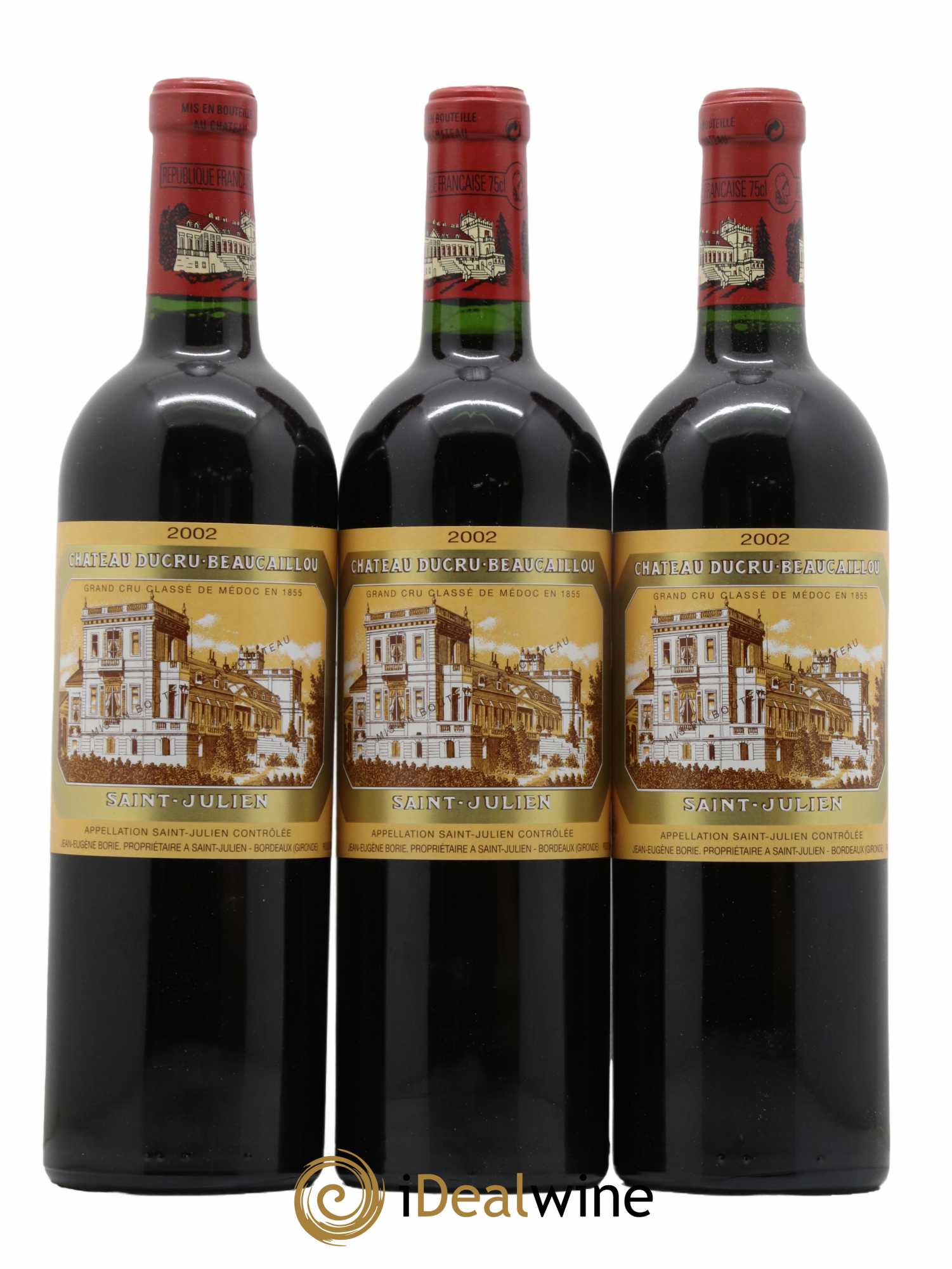 Château Ducru Beaucaillou 2ème Grand Cru Classé 2002 - Lot of 12 bottles - 1