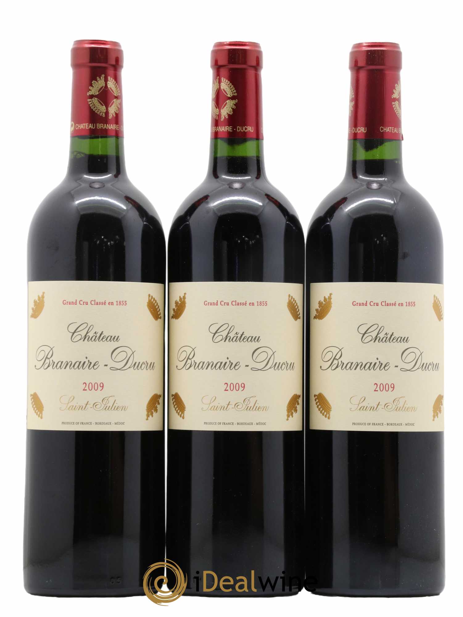 Château Branaire Ducru 4ème Grand Cru Classé 2009 - Lot de 12 bouteilles - 1