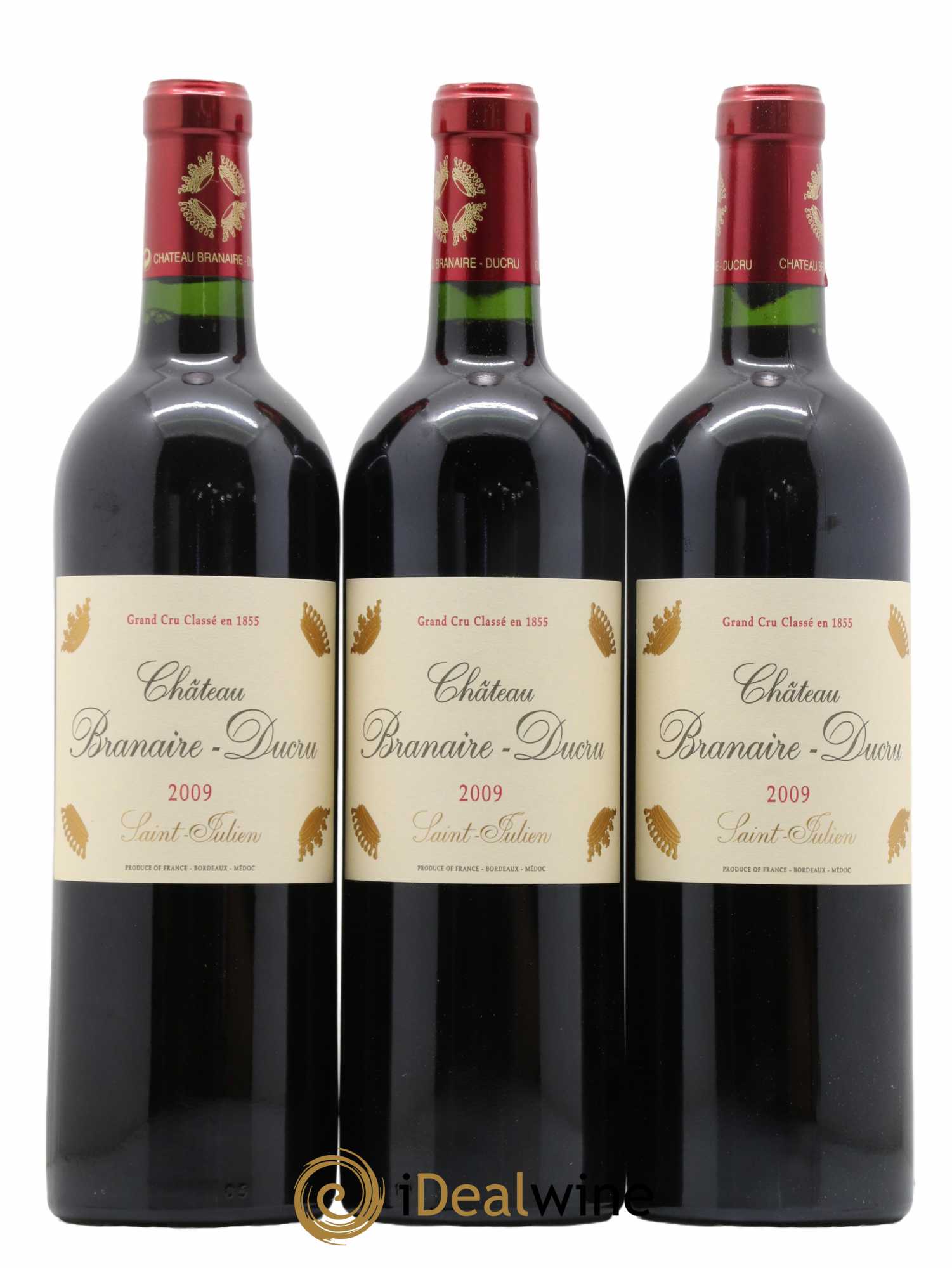 Château Branaire Ducru 4ème Grand Cru Classé 2009 - Lot de 12 bouteilles - 2