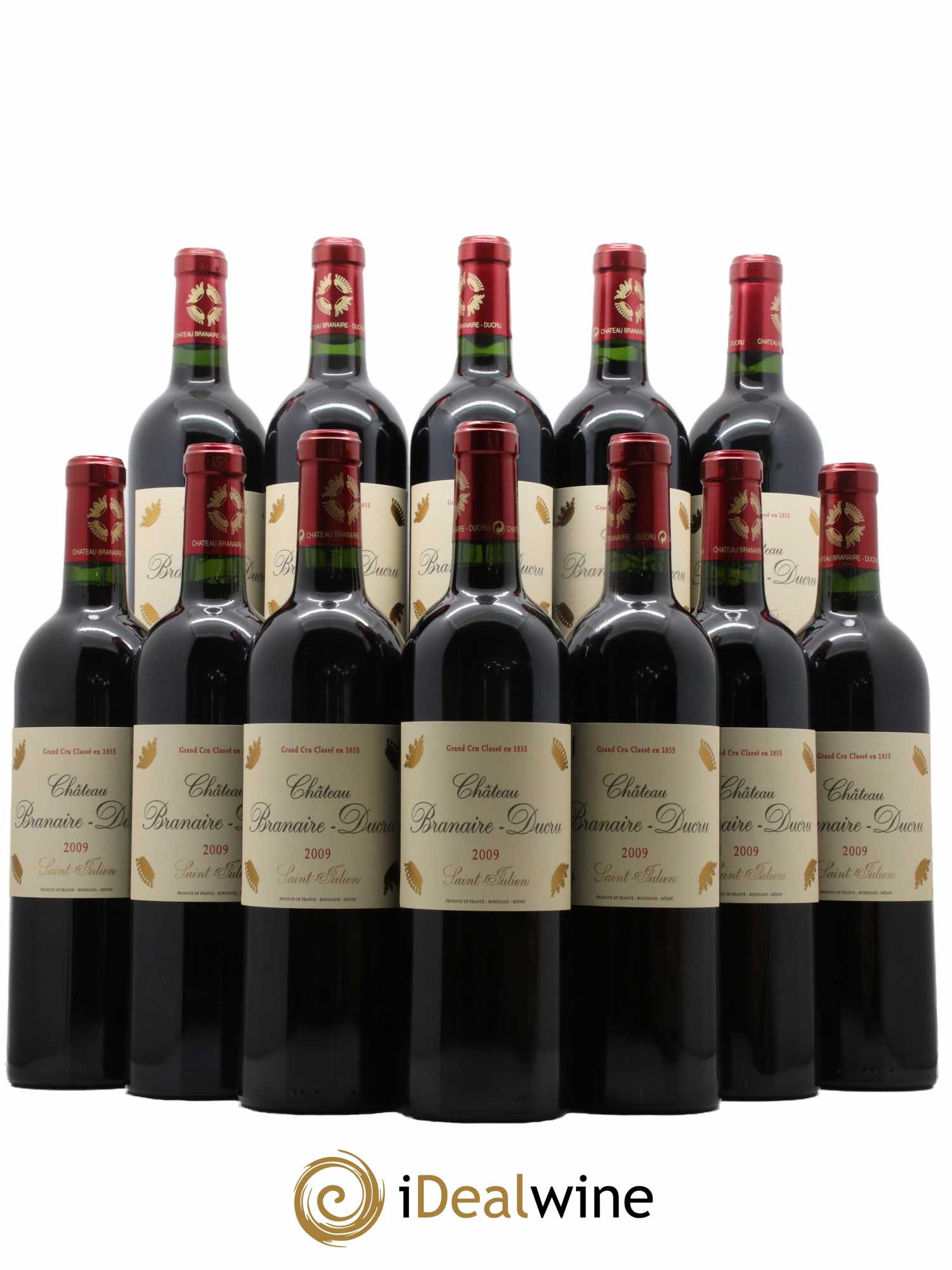 Château Branaire Ducru 4ème Grand Cru Classé 2009 - Lot de 12 bouteilles - 0