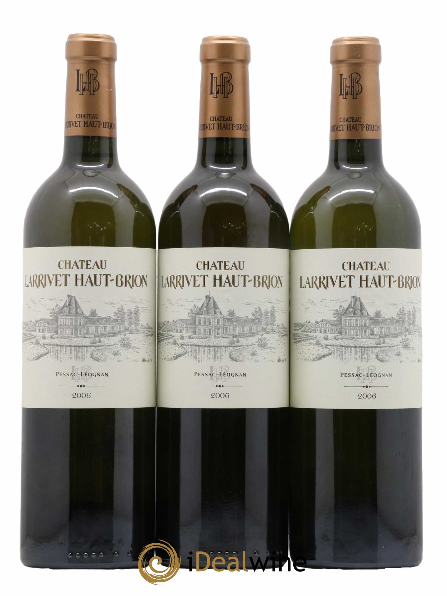 Château Larrivet Haut-Brion 2006 - Lot de 12 bouteilles - 2