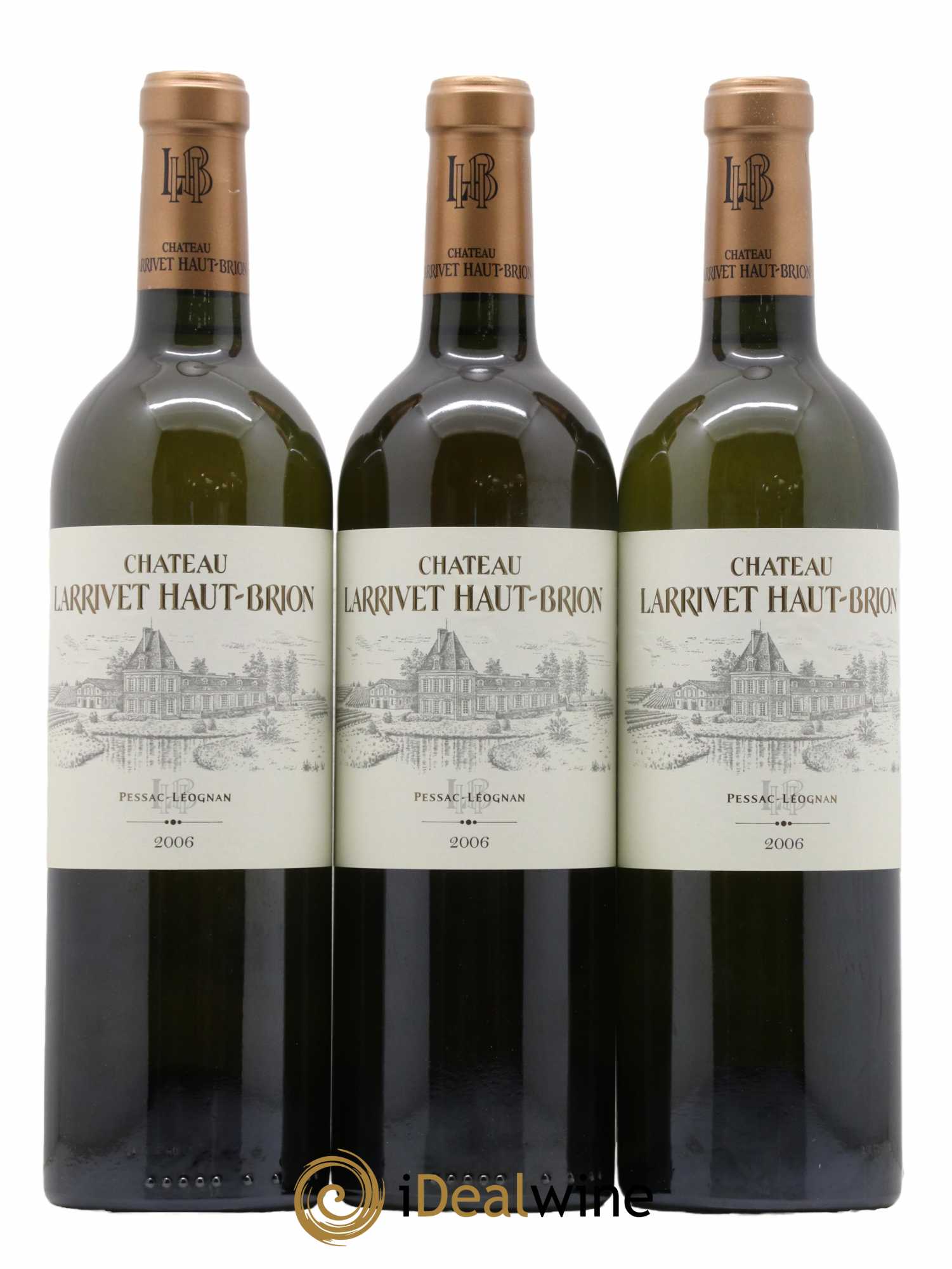 Château Larrivet Haut-Brion 2006 - Lot de 12 bouteilles - 4