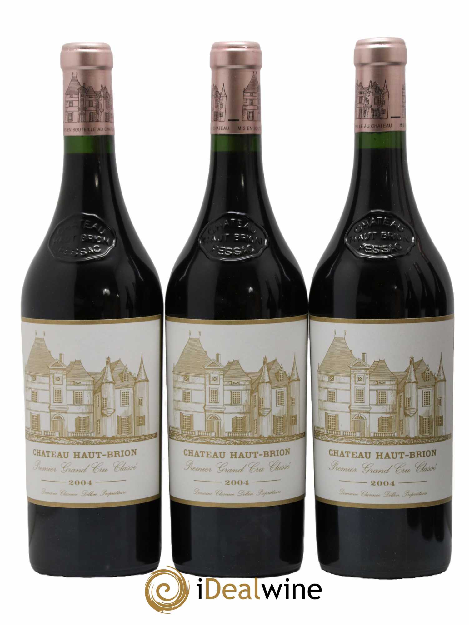Château Haut Brion 1er Grand Cru Classé 2004 - Lot de 6 bouteilles - 1