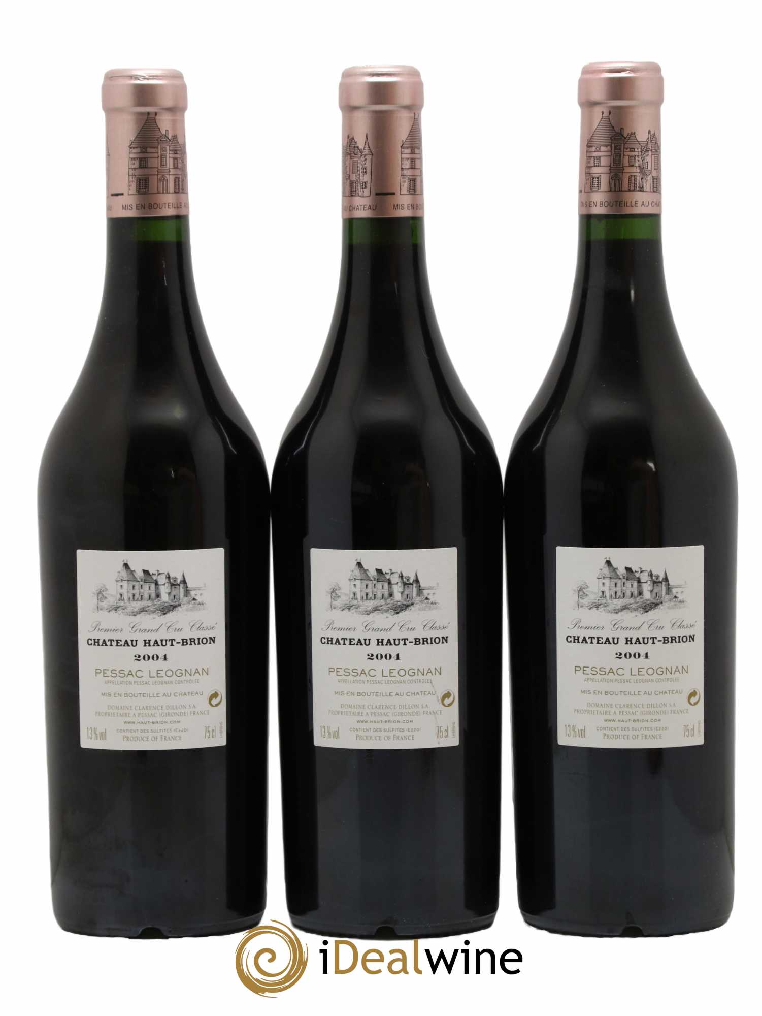 Château Haut Brion 1er Grand Cru Classé 2004 - Lot de 6 bouteilles - 4