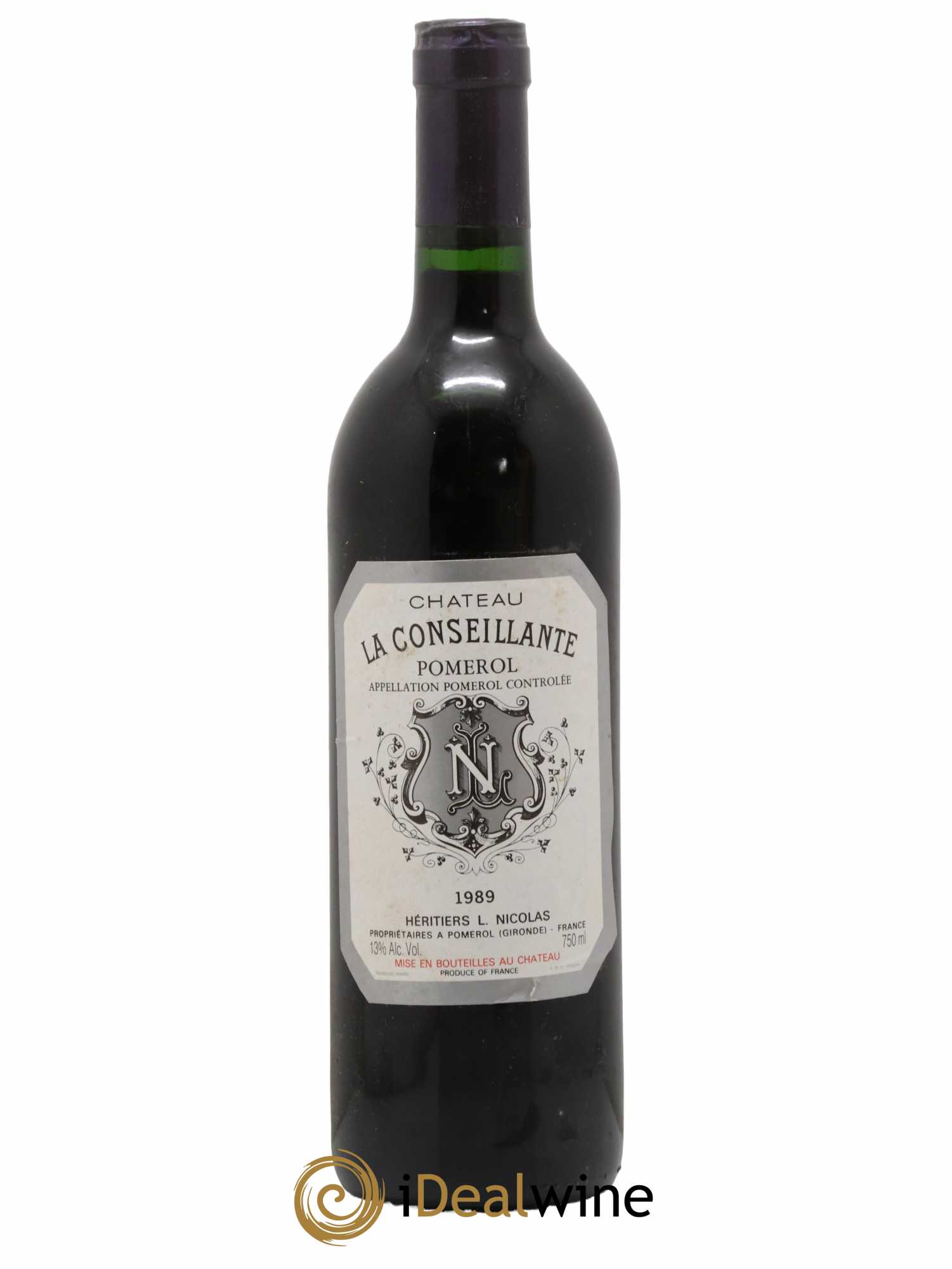 Château la Conseillante 1989 - Lot de 1 bouteille - 0