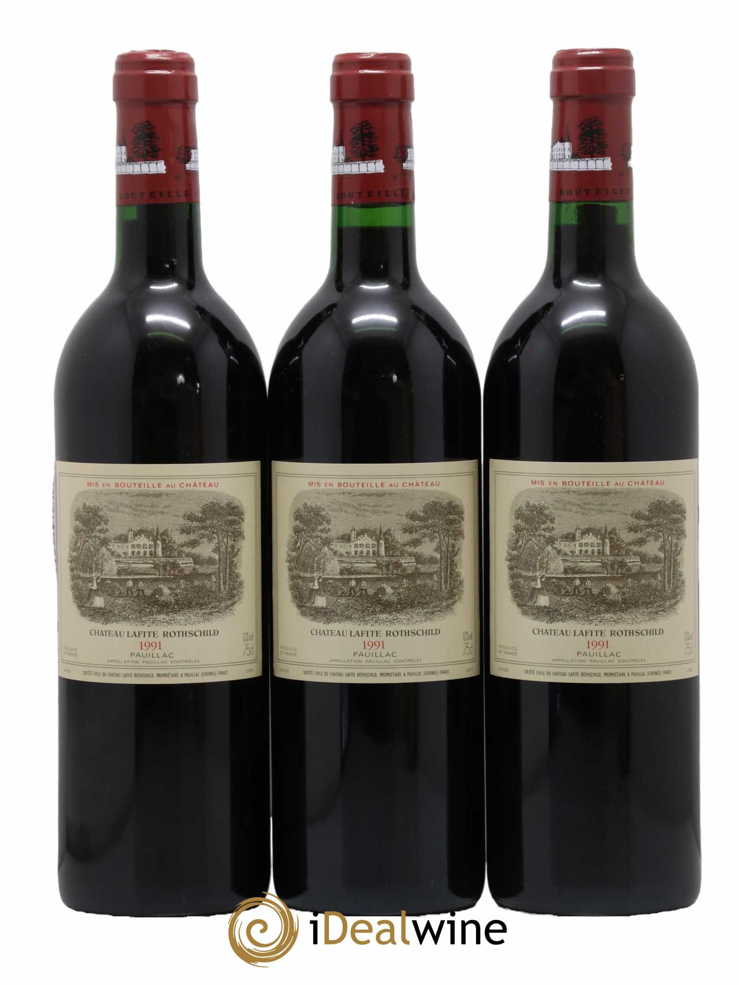 Château Lafite Rothschild 1er Grand Cru Classé 1991 - Lot de 6 bouteilles - 2