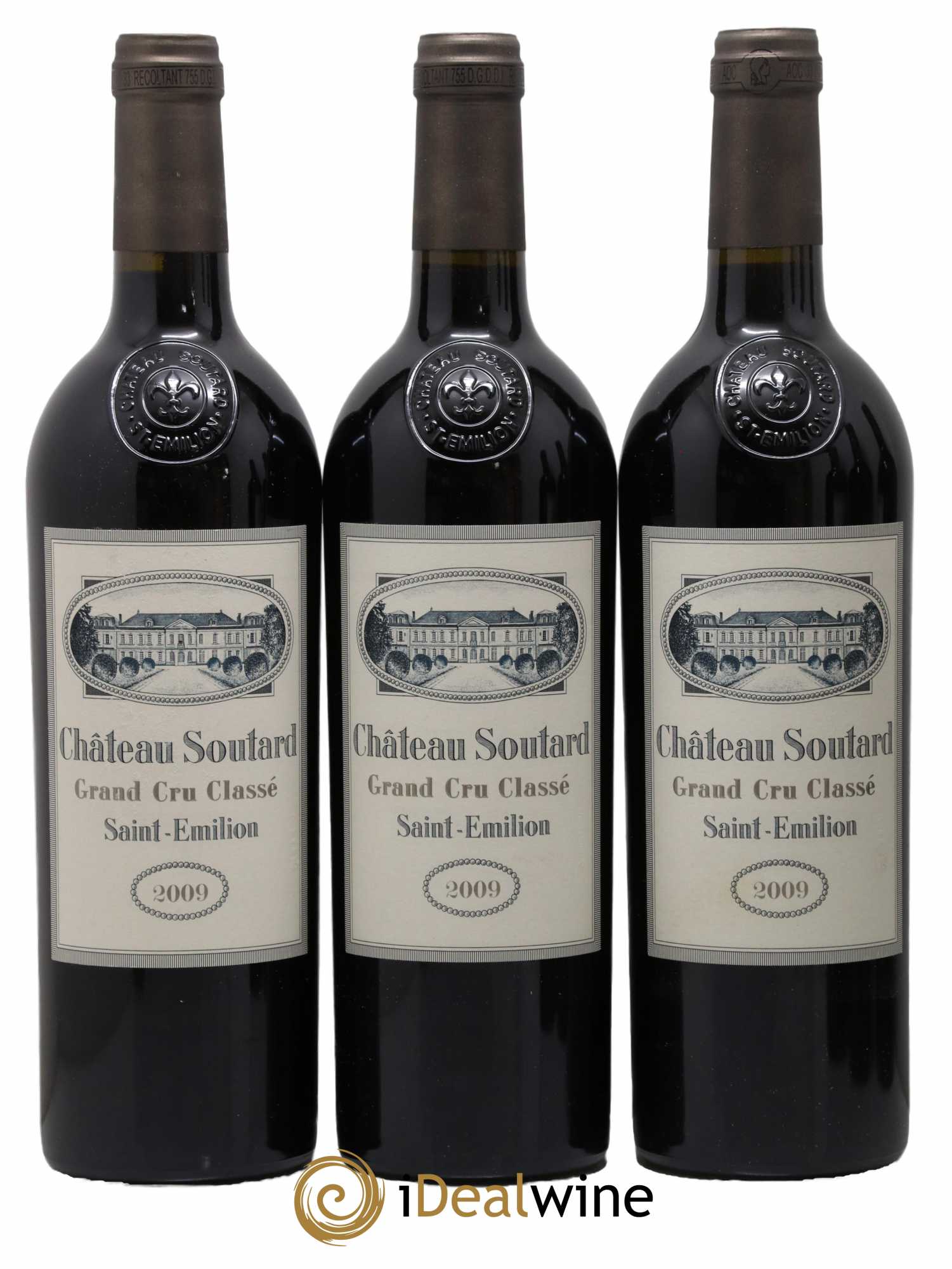 Château Soutard Grand Cru Classé 2009 - Lot de 6 bouteilles - 1