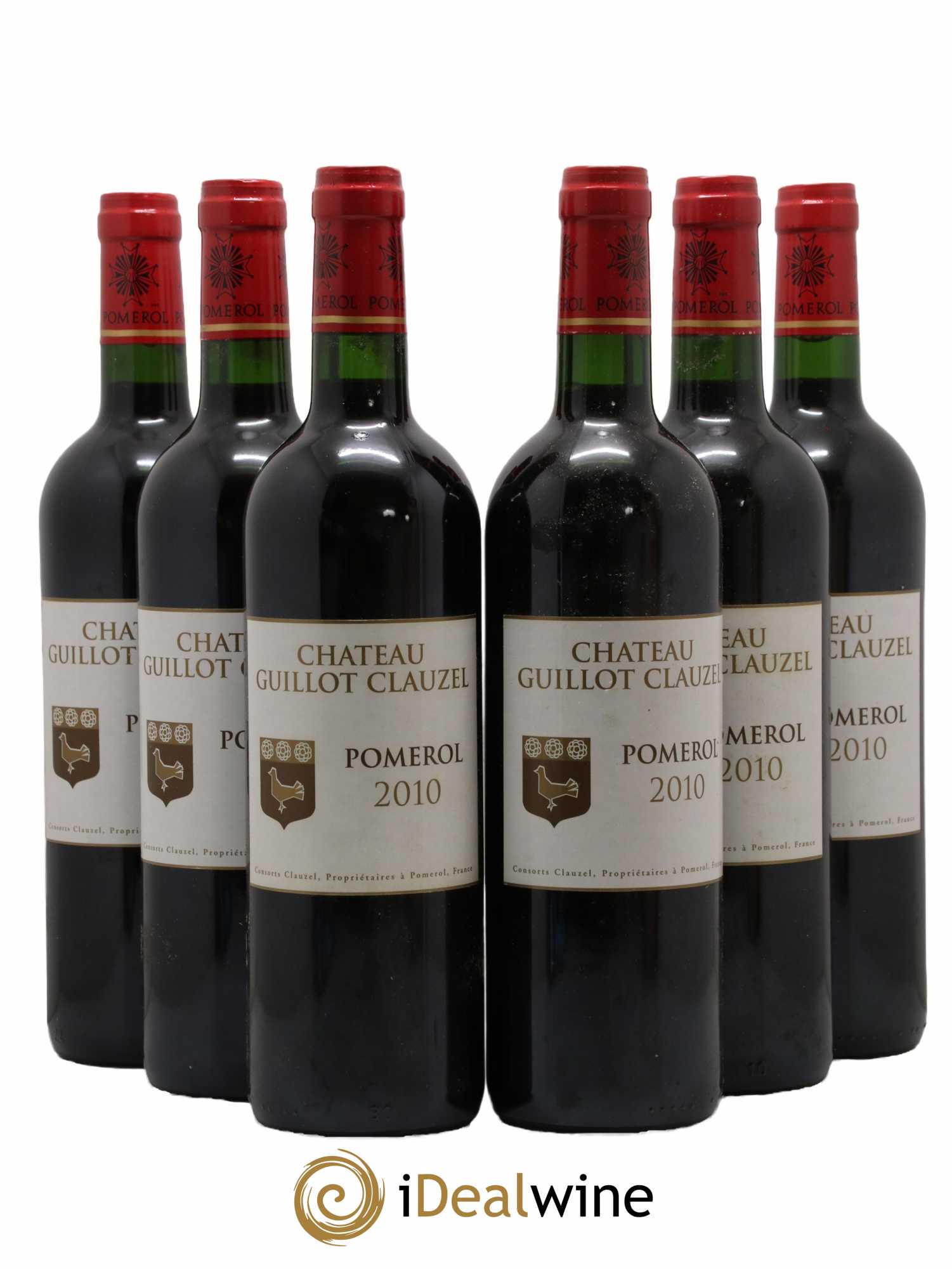 Château Guillot Clauzel 2010 - Lot de 6 bouteilles - 0