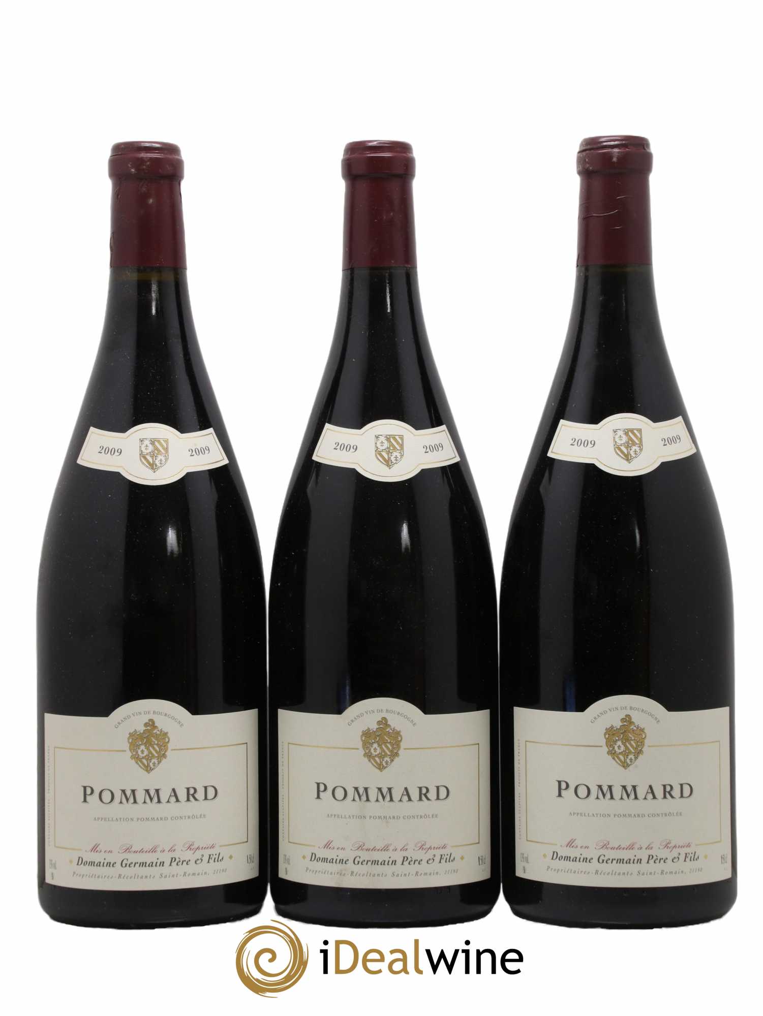 Pommard Domaine Germain 2009 - Lot de 3 magnums - 0