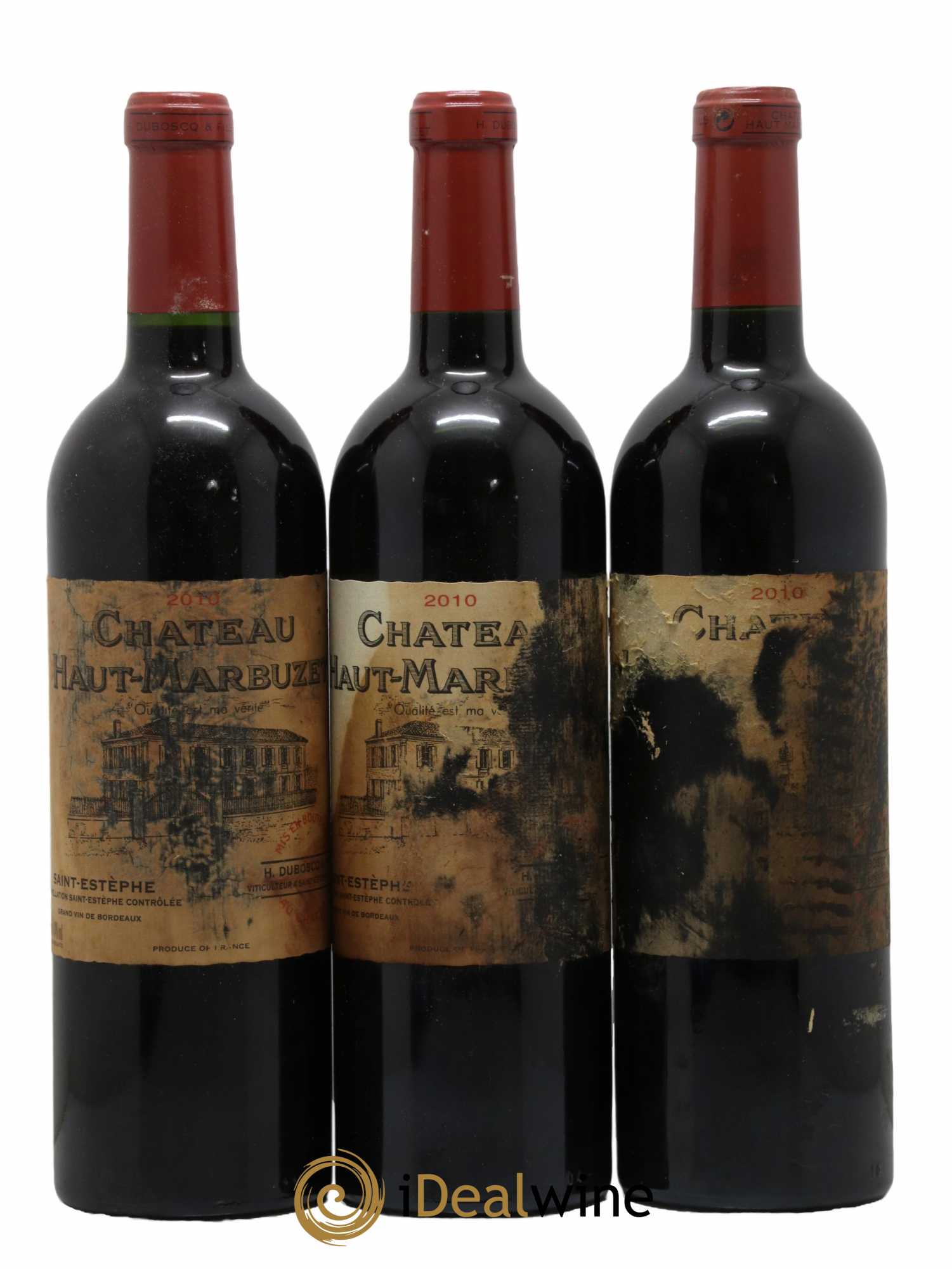 Château Haut Marbuzet 2010 - Lot de 6 bouteilles - 2