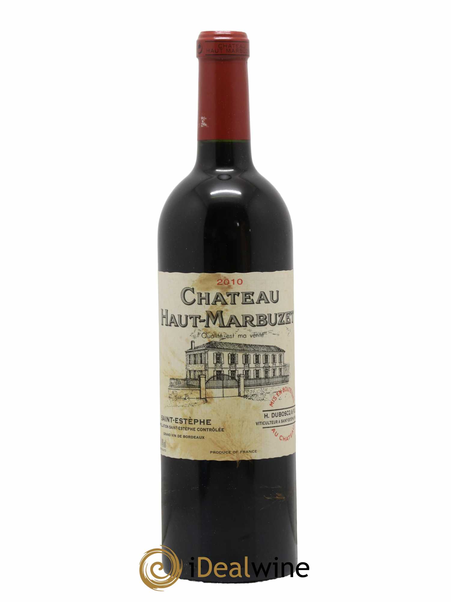Château Haut Marbuzet 2010 - Lot de 1 bouteille - 0