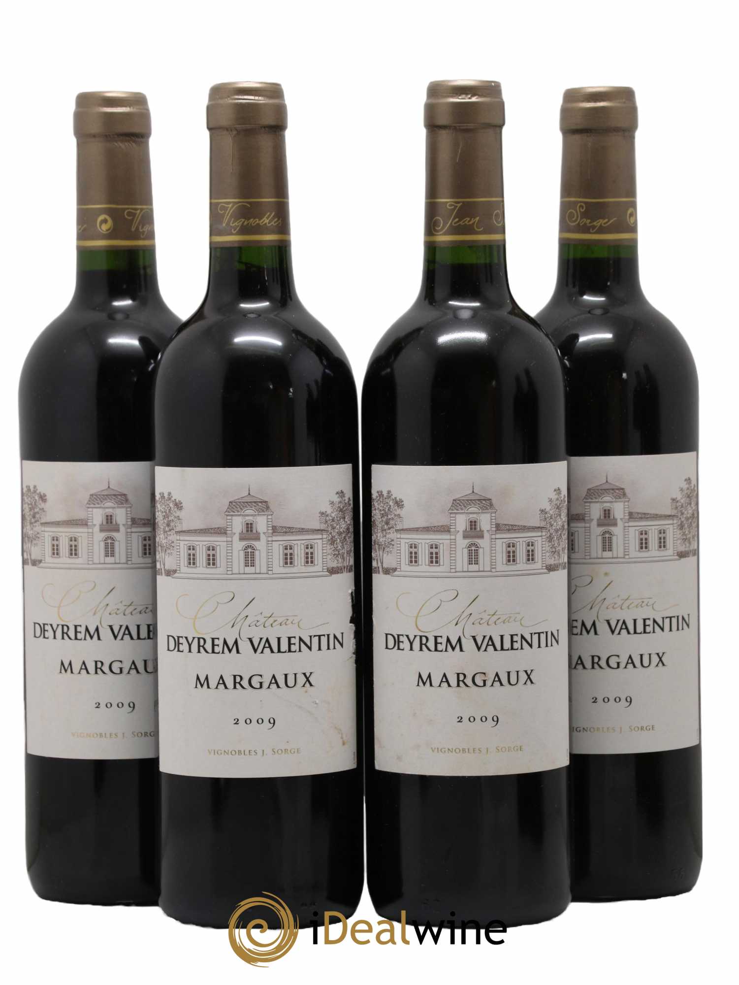 Château Deyrem Valentin Cru Bourgeois 2009 - Lot de 4 bouteilles - 0