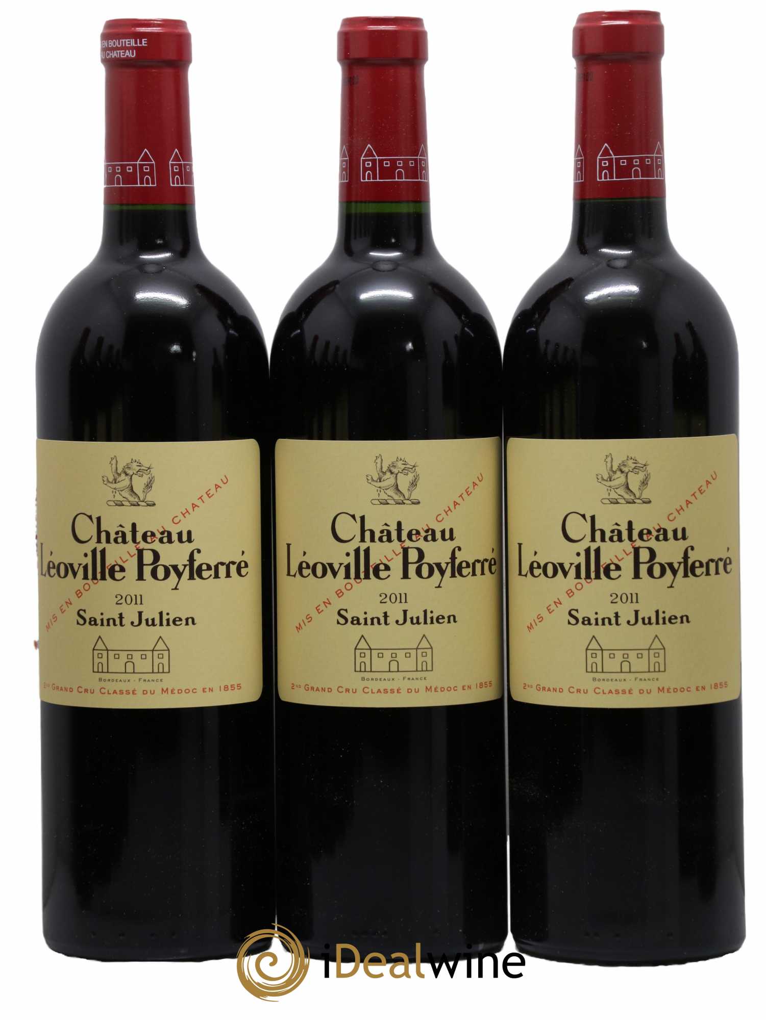 Château Léoville Poyferré 2ème Grand Cru Classé 2011 - Lot de 12 bouteilles - 2