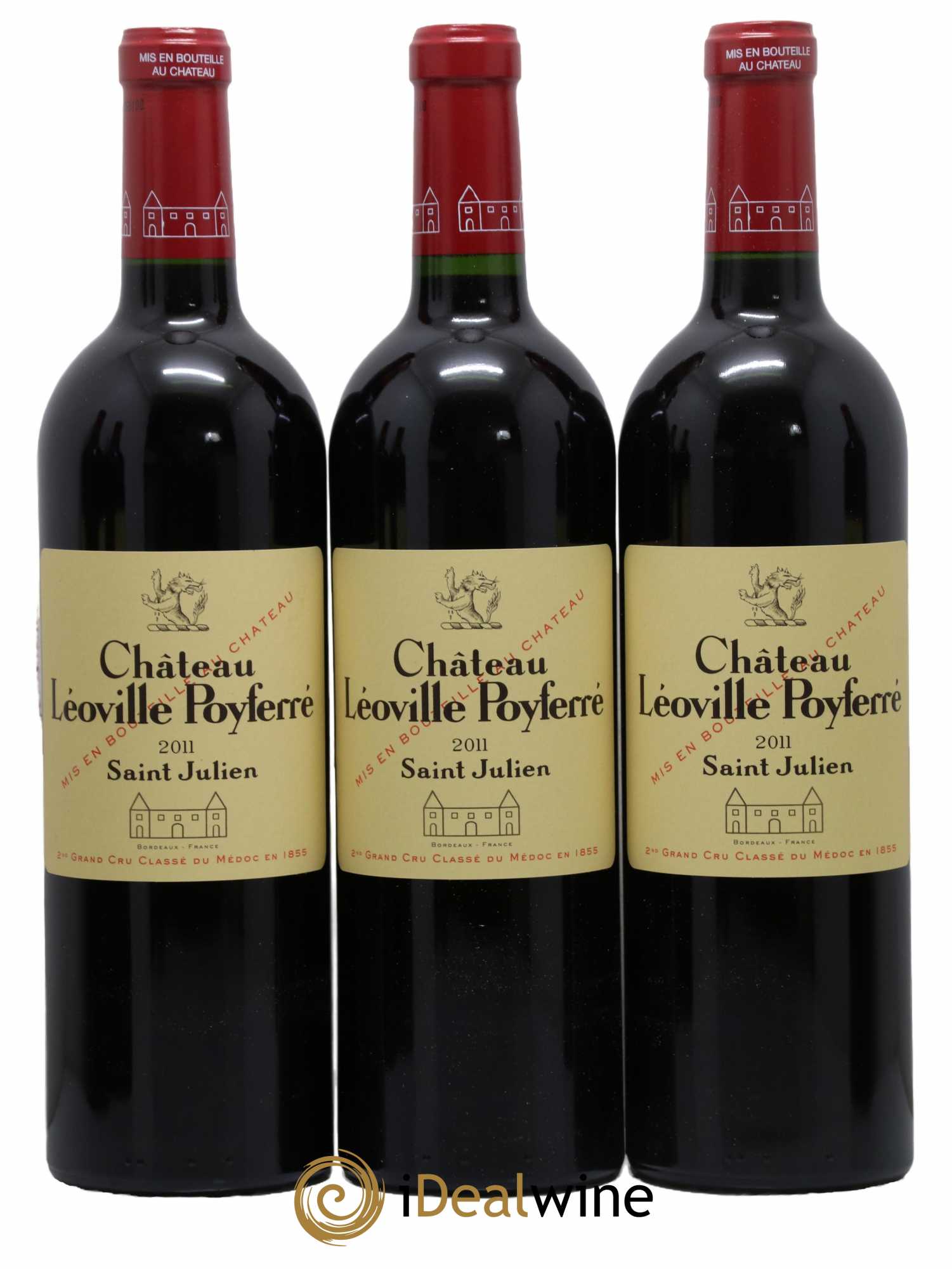 Château Léoville Poyferré 2ème Grand Cru Classé 2011 - Lot de 12 bouteilles - 3