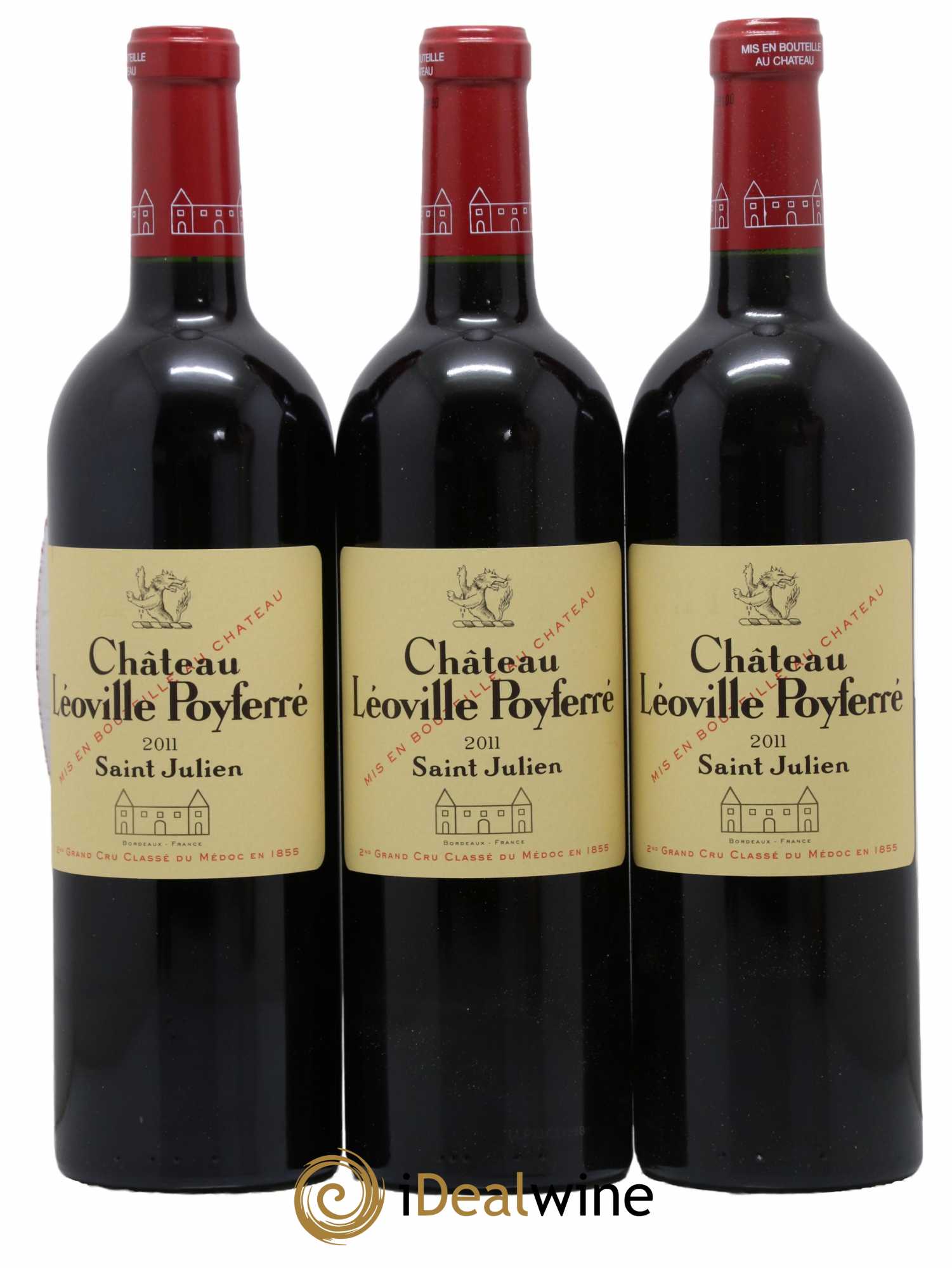 Château Léoville Poyferré 2ème Grand Cru Classé 2011 - Lot de 12 bouteilles - 4