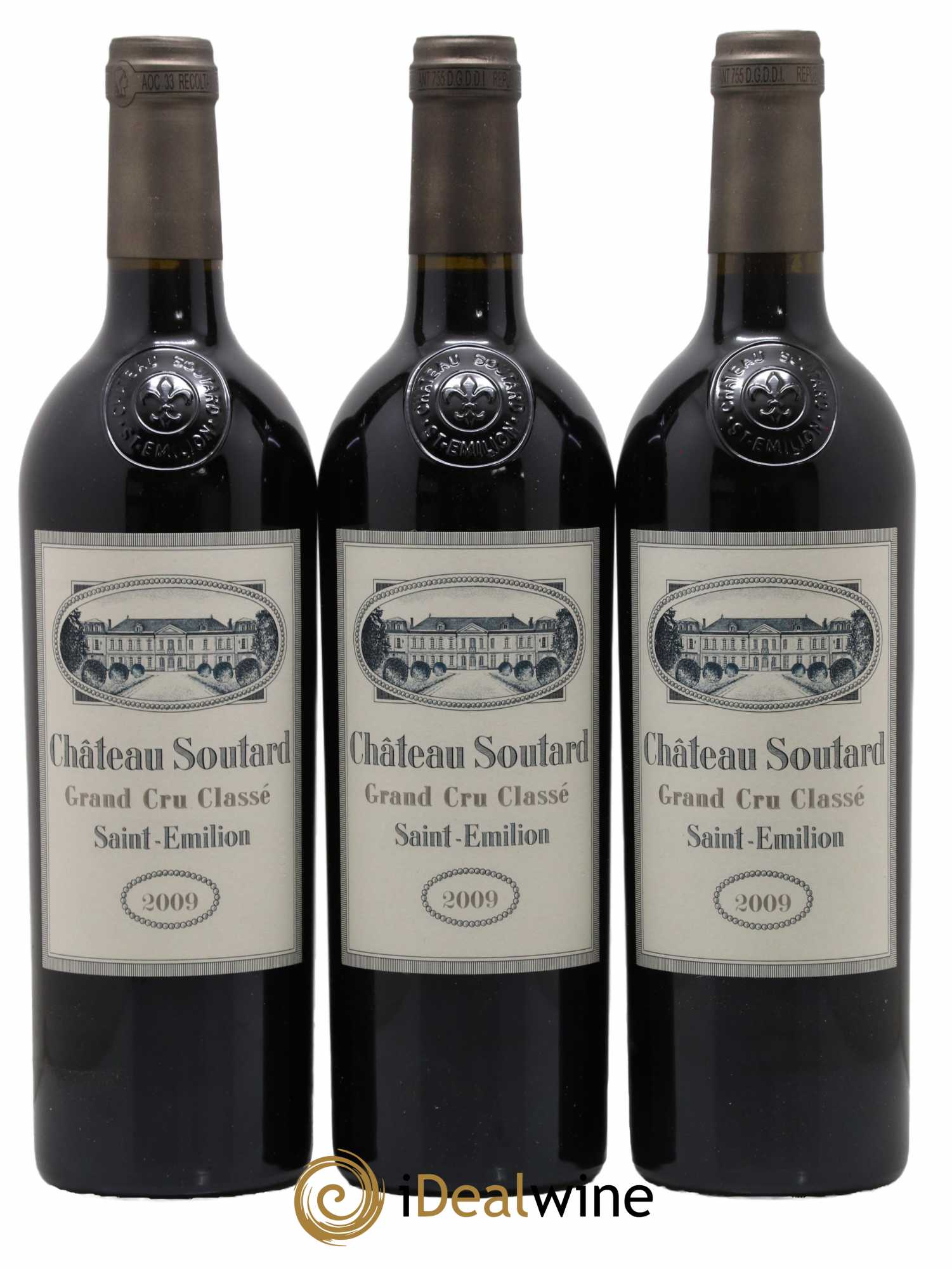 Château Soutard Grand Cru Classé 2009 - Lot of 6 bottles - 2