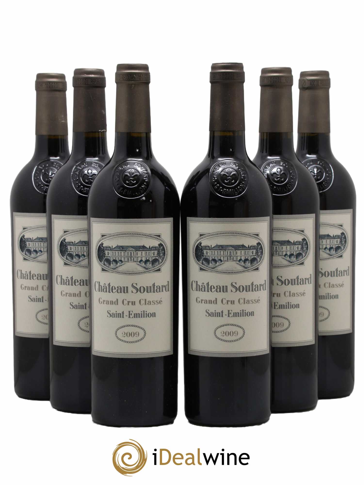 Château Soutard Grand Cru Classé 2009 - Lot of 6 bottles - 0