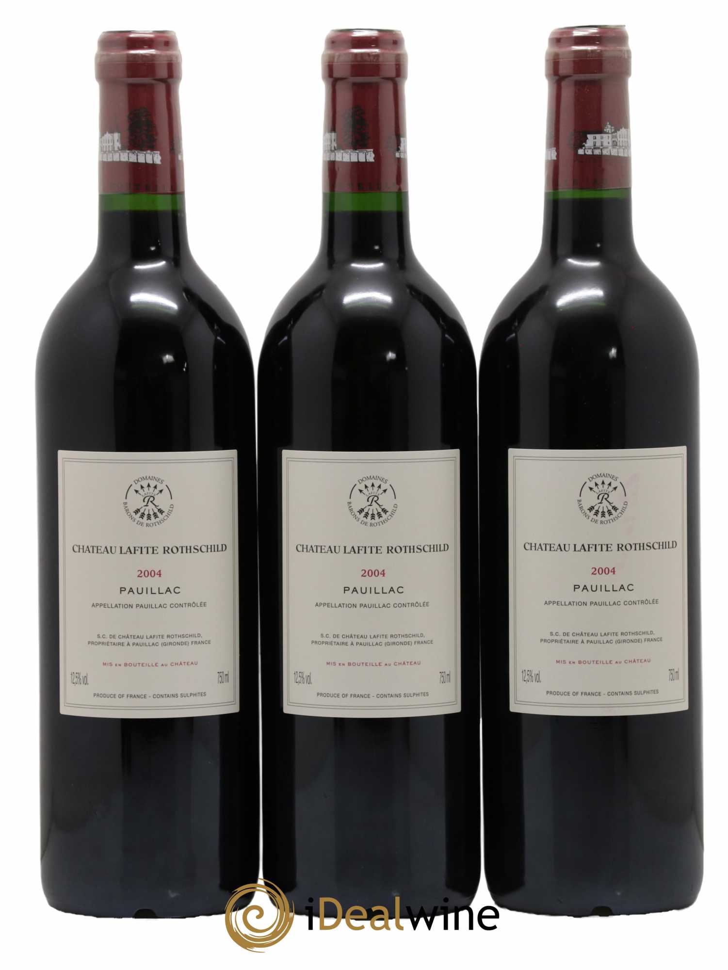 Château Lafite Rothschild 1er Grand Cru Classé 2004 - Lot de 6 bouteilles - 4
