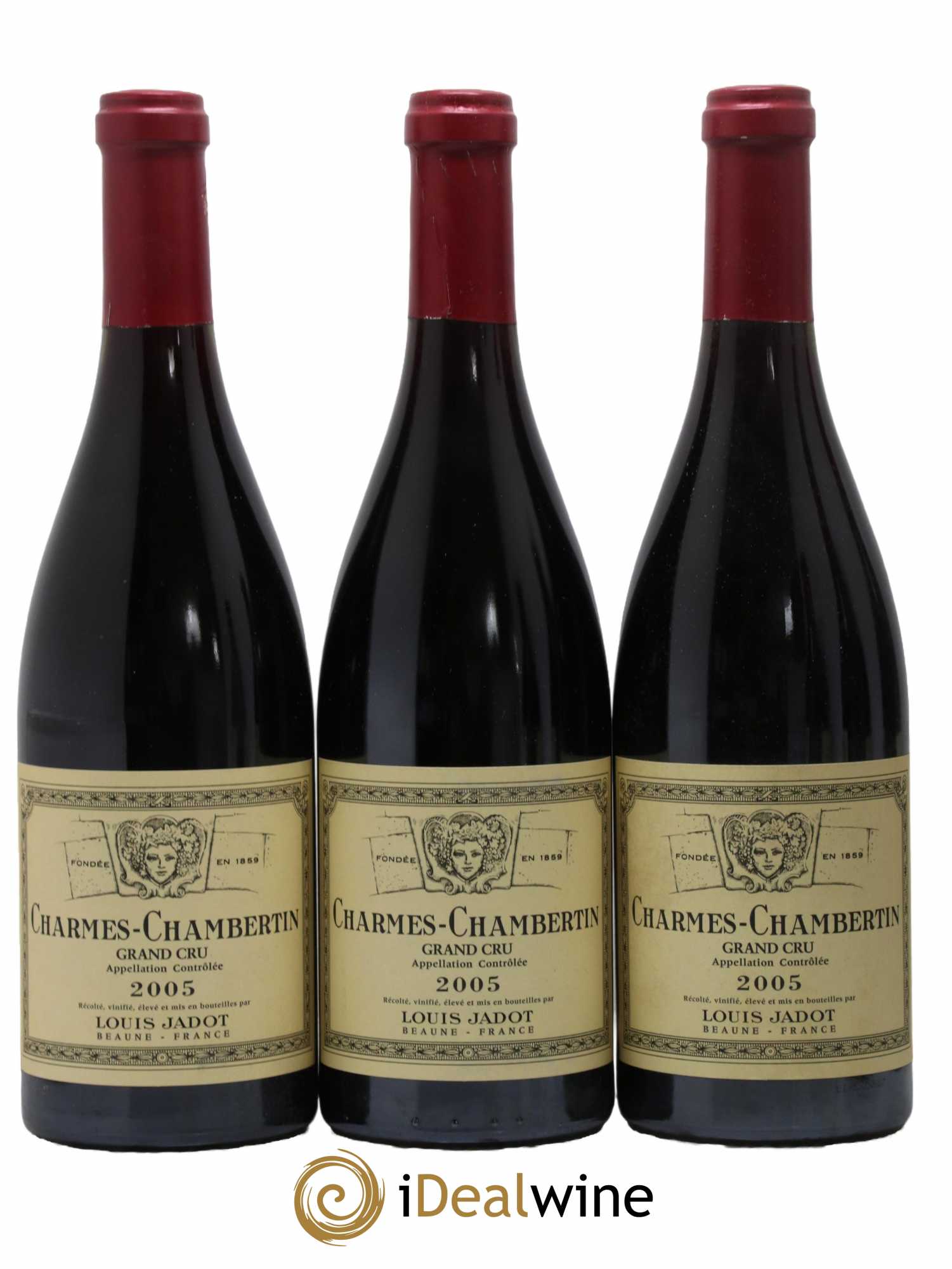 Charmes-Chambertin Grand Cru Maison Louis Jadot 2005 - Lot de 6 bouteilles - 1
