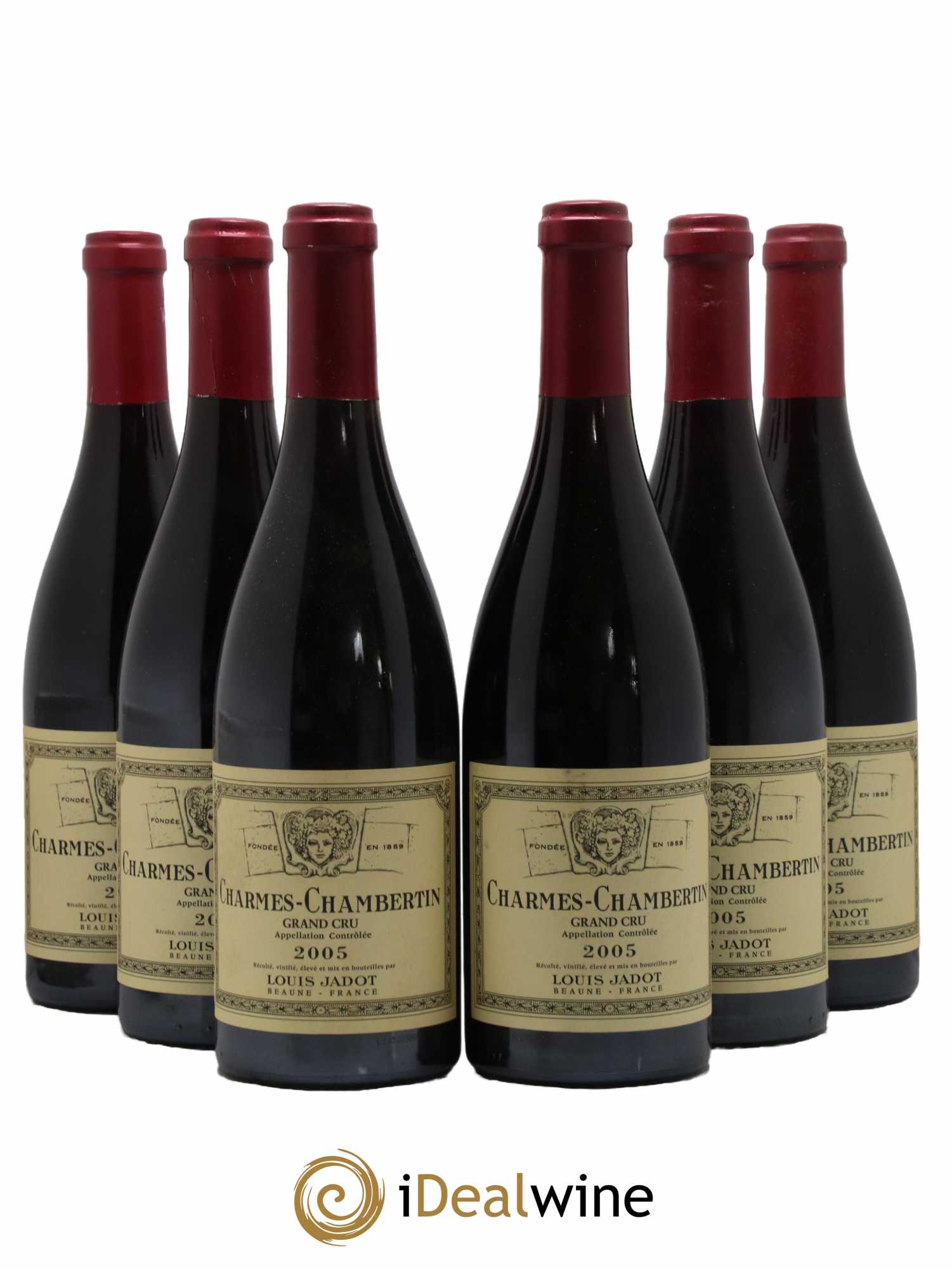 Charmes-Chambertin Grand Cru Maison Louis Jadot 2005 - Lot de 6 bouteilles - 0