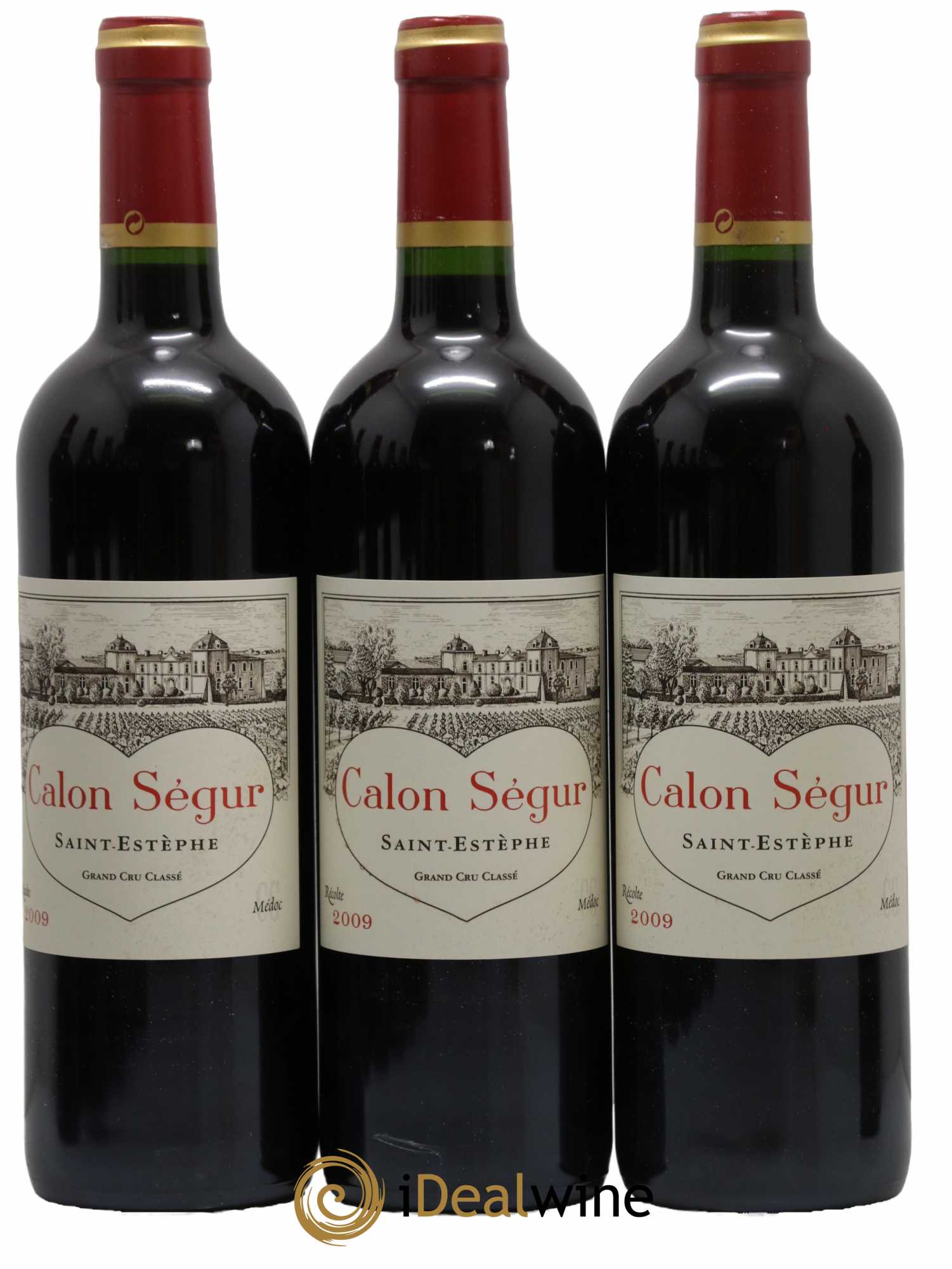 Château Calon Ségur 3ème Grand Cru Classé 2009 - Lot de 12 bouteilles - 2