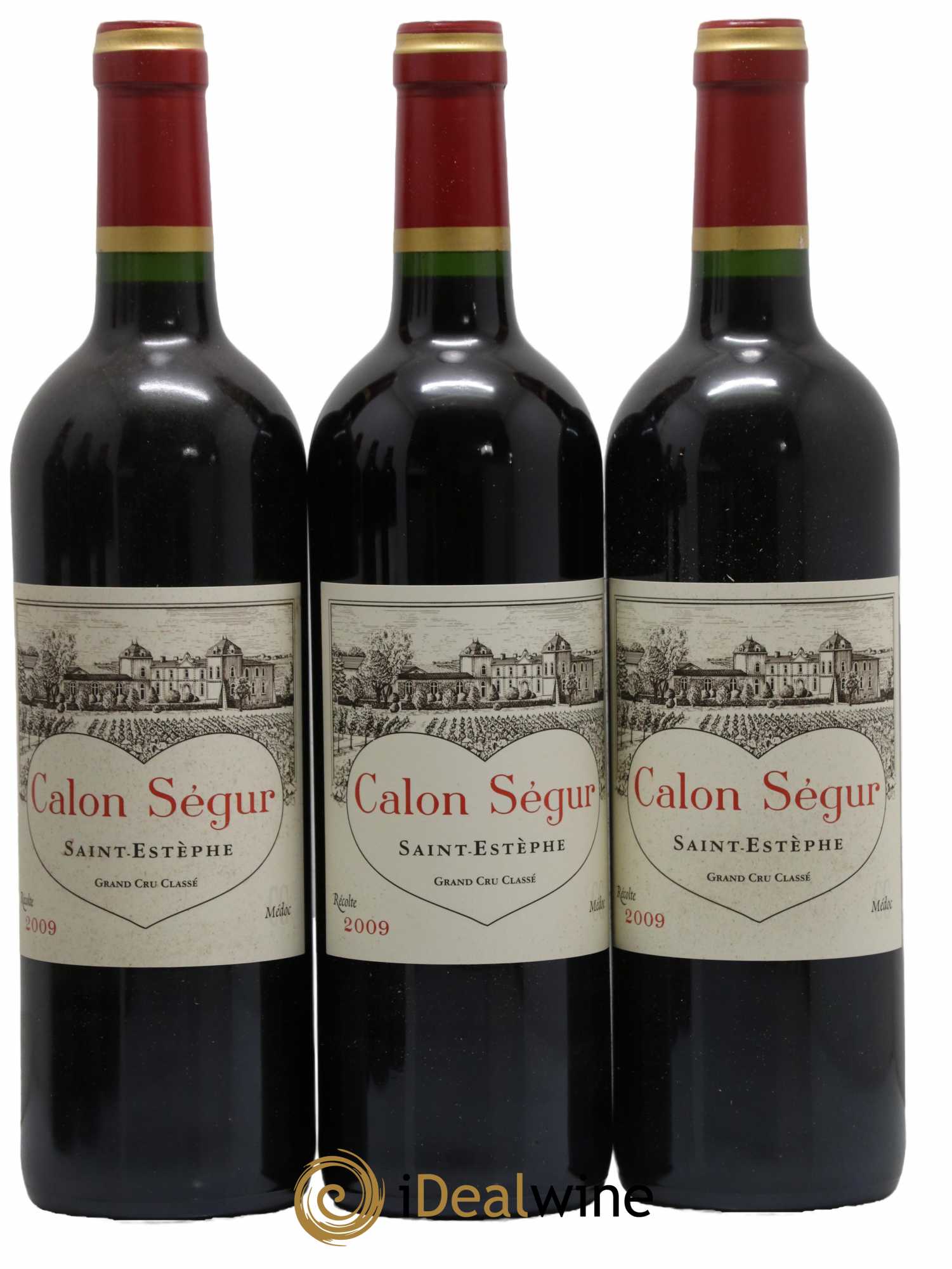 Château Calon Ségur 3ème Grand Cru Classé 2009 - Lot de 12 bouteilles - 3