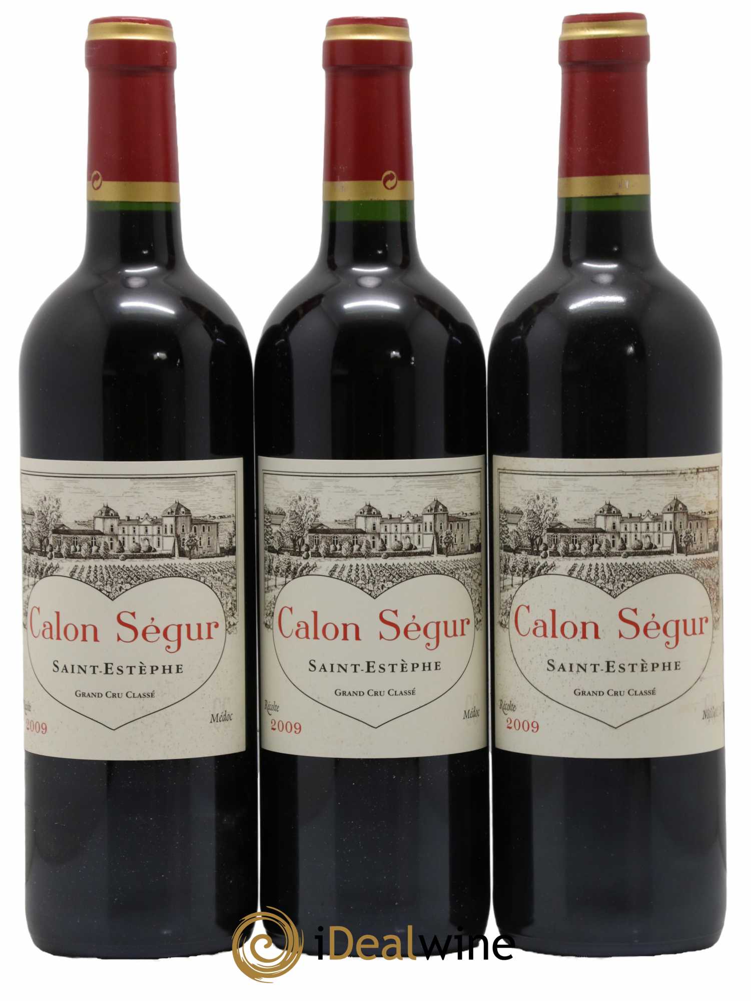 Château Calon Ségur 3ème Grand Cru Classé 2009 - Lot de 12 bouteilles - 4