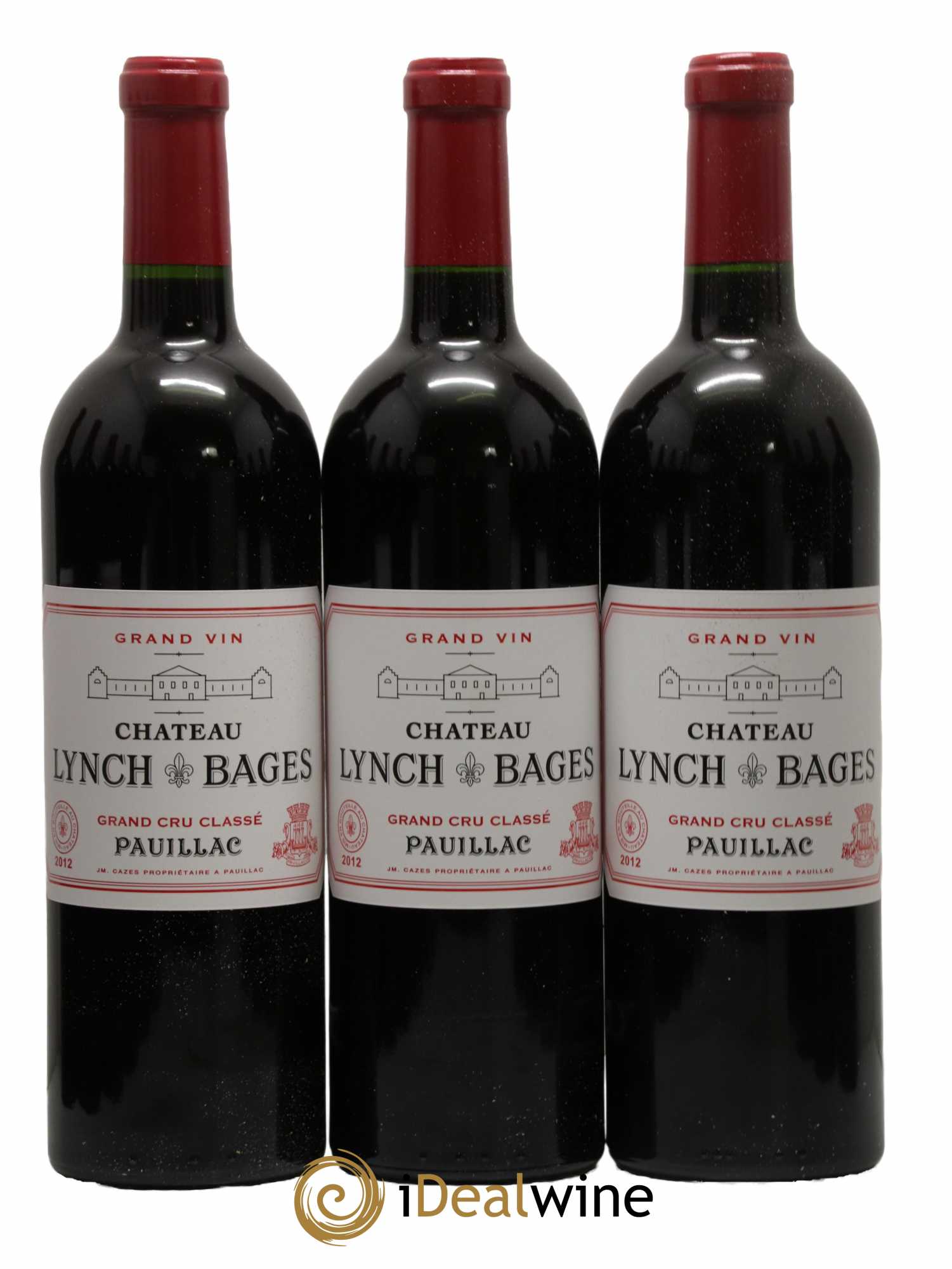 Château Lynch Bages 5ème Grand Cru Classé 2012 - Lot de 12 bouteilles - 1
