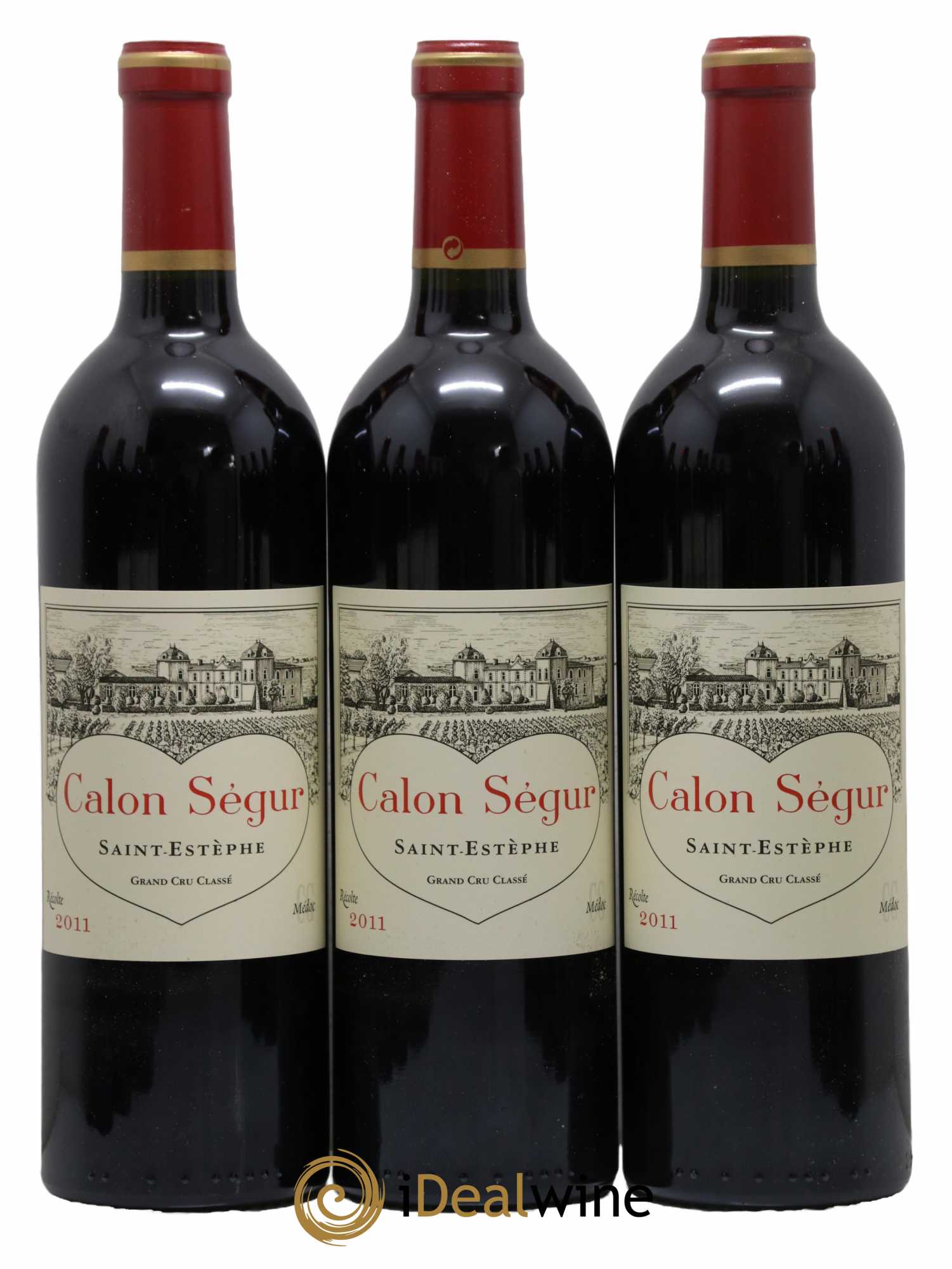 Château Calon Ségur 3ème Grand Cru Classé 2011 - Posten von 12 Flaschen - 1