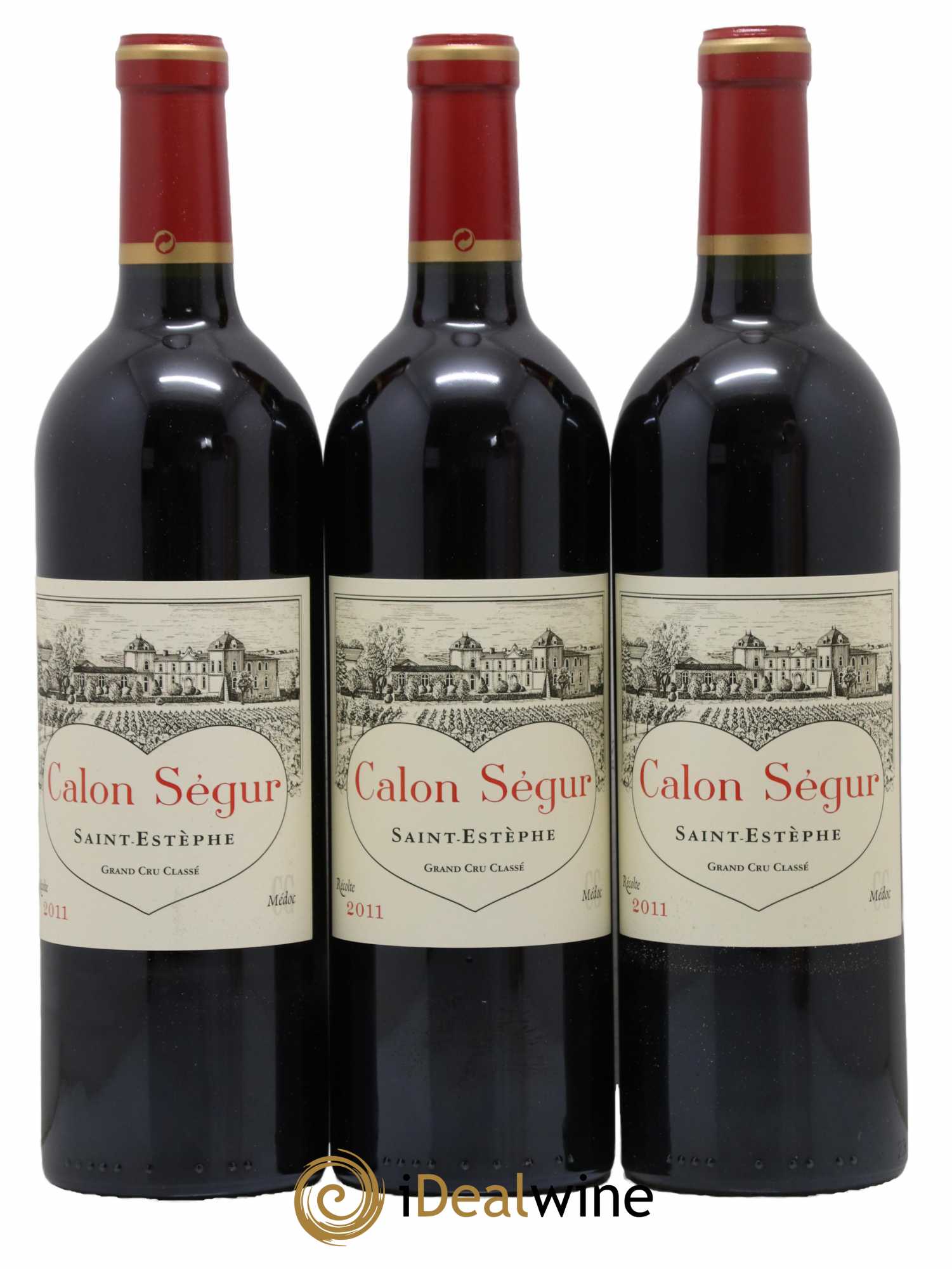 Château Calon Ségur 3ème Grand Cru Classé 2011 - Posten von 12 Flaschen - 4